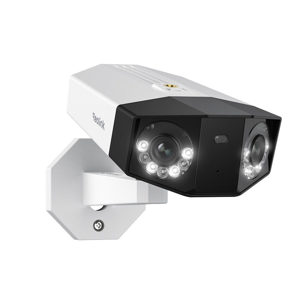Reolink Überwachungskamera 4K Dual-Lens 180° Sichtwinkel (Außenbereich, Farb-Nachtsicht,Wasserdicht,Person/Fahrzeug/Tier-Erkennung) von Reolink