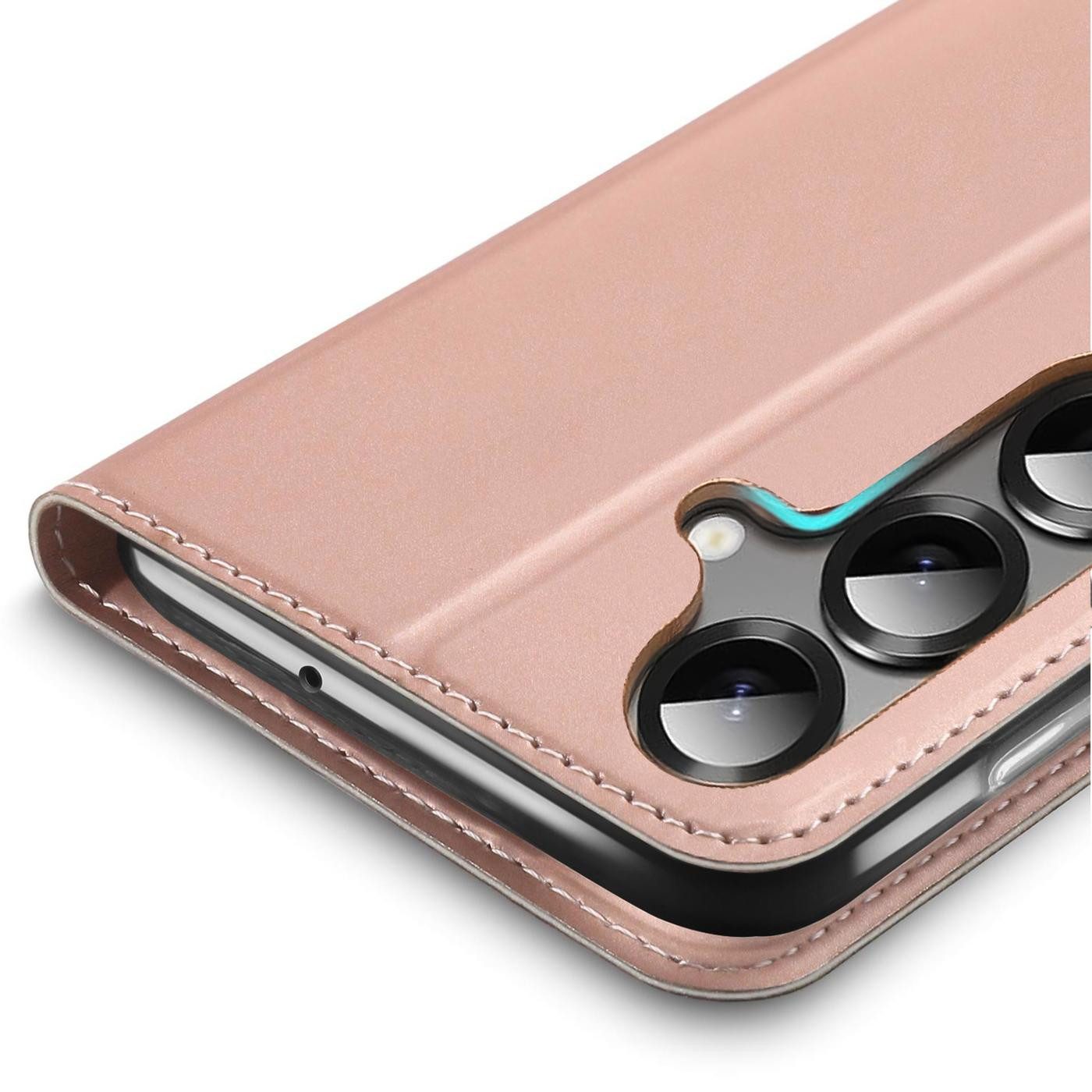CoolGadget Handyhülle Klapptasche Wallet Kartenfach für Samsung Galaxy A37 5G, Ultra Slim Flip Case Hülle Klapphülle Cover Schutzhülle – Bild 4 von 5