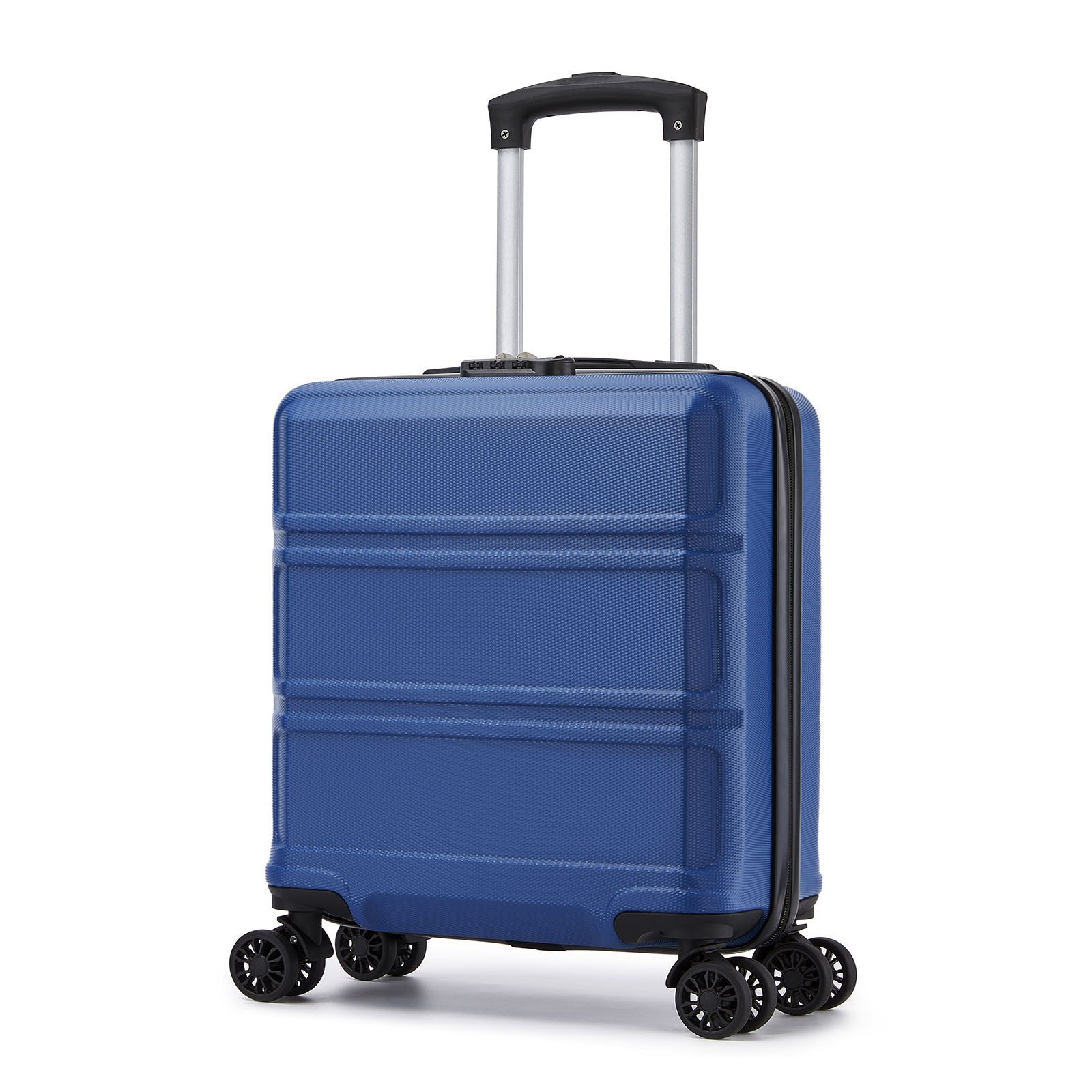 KONO Hartschalen-Trolley mit TSA-Schloss - Reisekoffer und Rollkoffer in einem