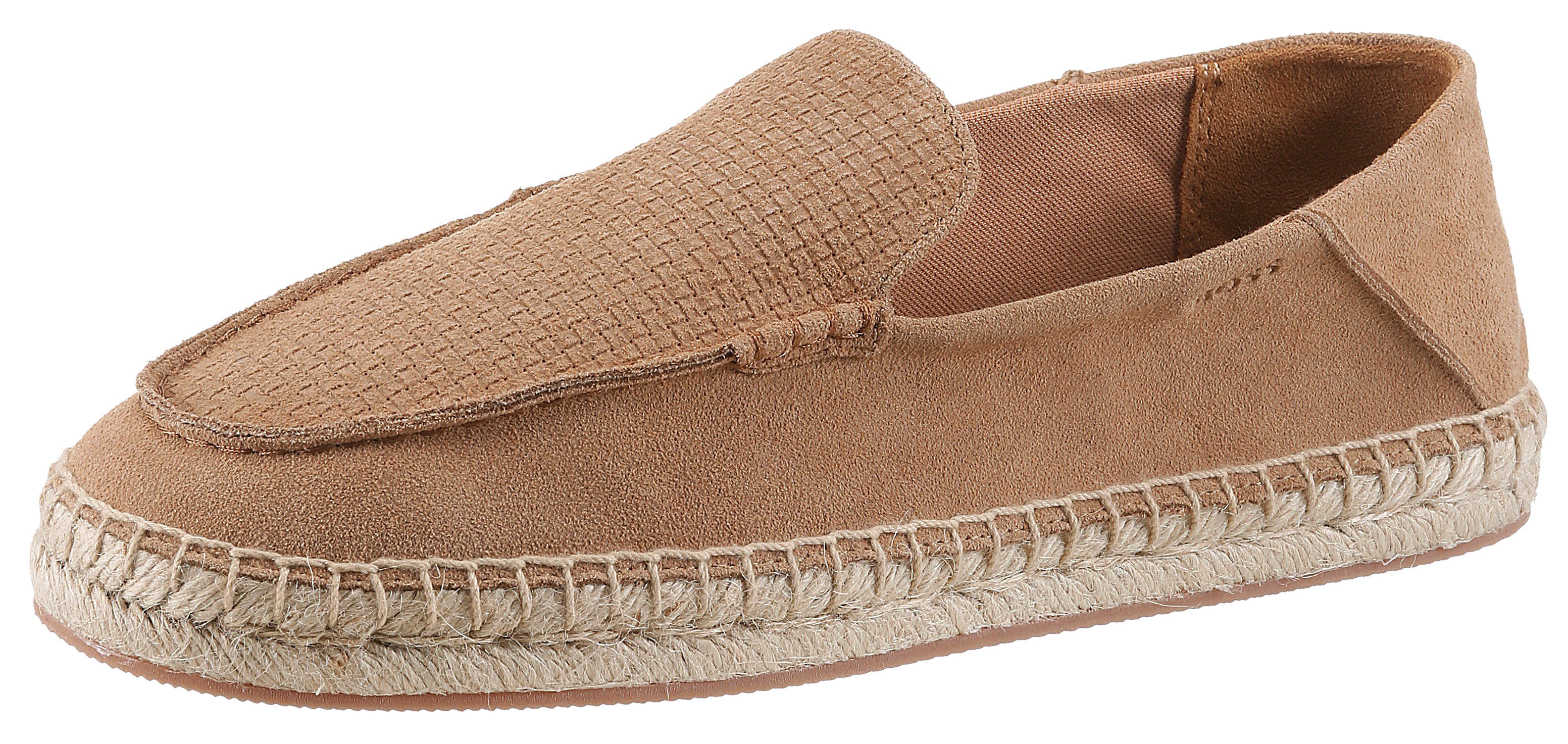 BOSS Madeira_mocc Espadrille Slipper, Schlupfschuh, Sommerschuh, Urlaubsschuh mit Bastumrahmung