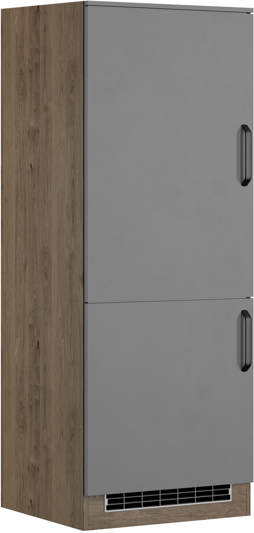 wiho Küchen Kühlumbauschrank Elba Breite 60 cm, Höhe 165 cm