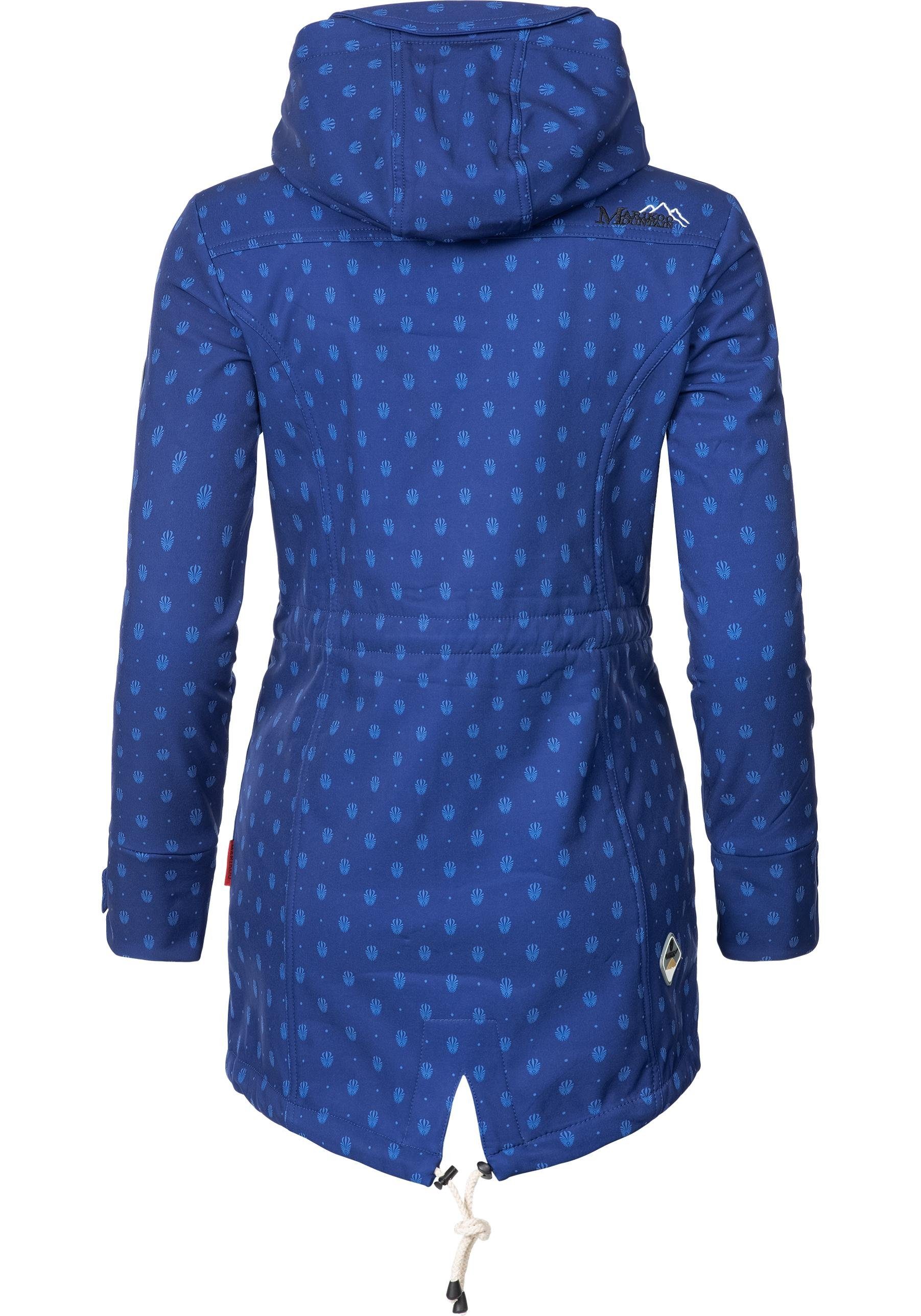 Marikoo Funktionsmantel Zimtzicke Softshell Parka mit Kapuze