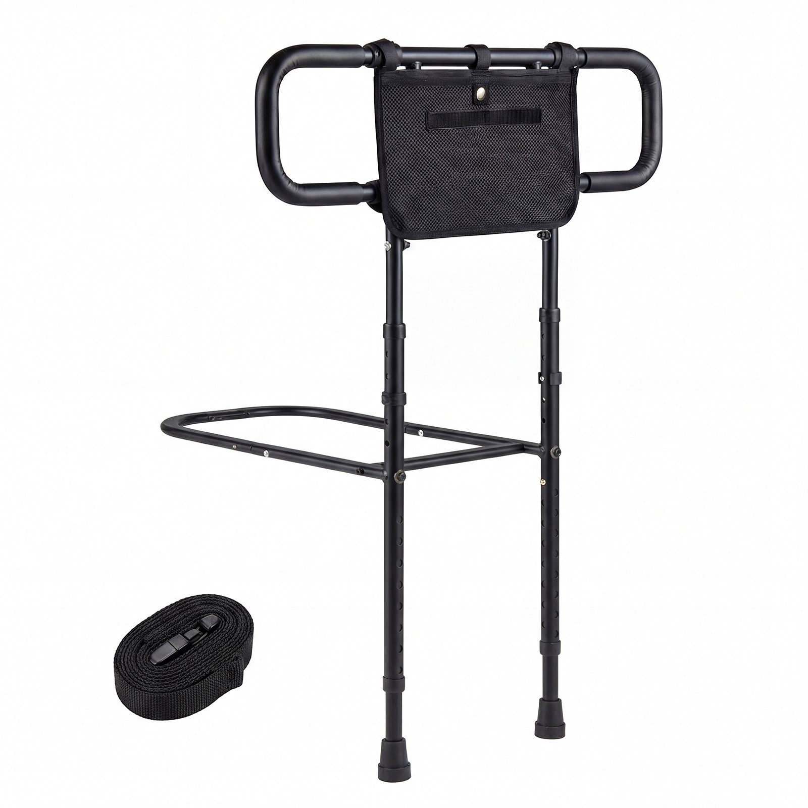 COSTWAY Bett - Aufstehhilfe, belastbar bis 136 kg, 180 ° Faltbare Bettgitter