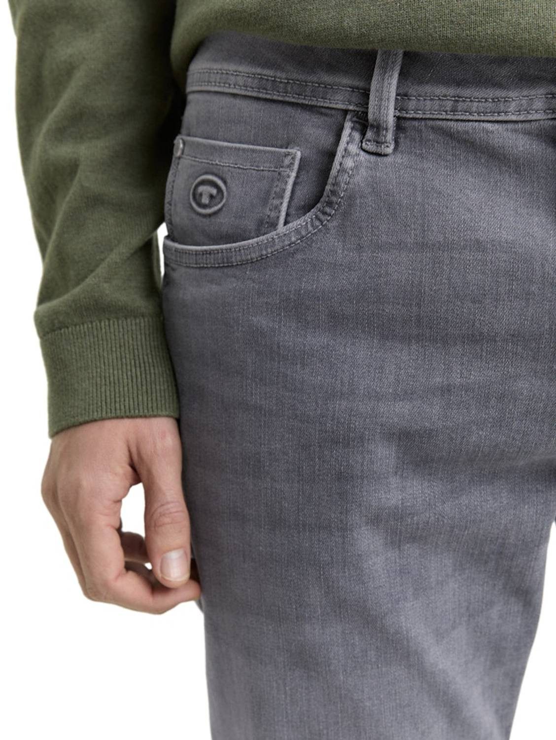TOM TAILOR Stoffhose Mit recycelter Baumwolle nachhaltig gefertigt