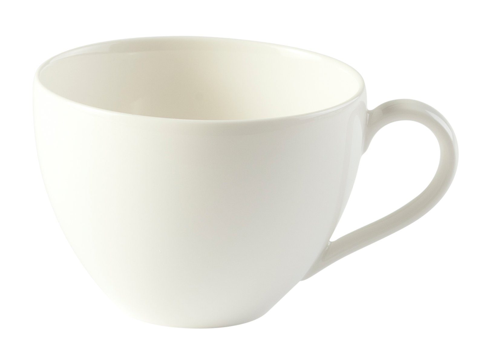 vivo Villeroy & Boch Group Tasse Basic White Kaffeeobertasse 0,2 l, Premium Porcelain