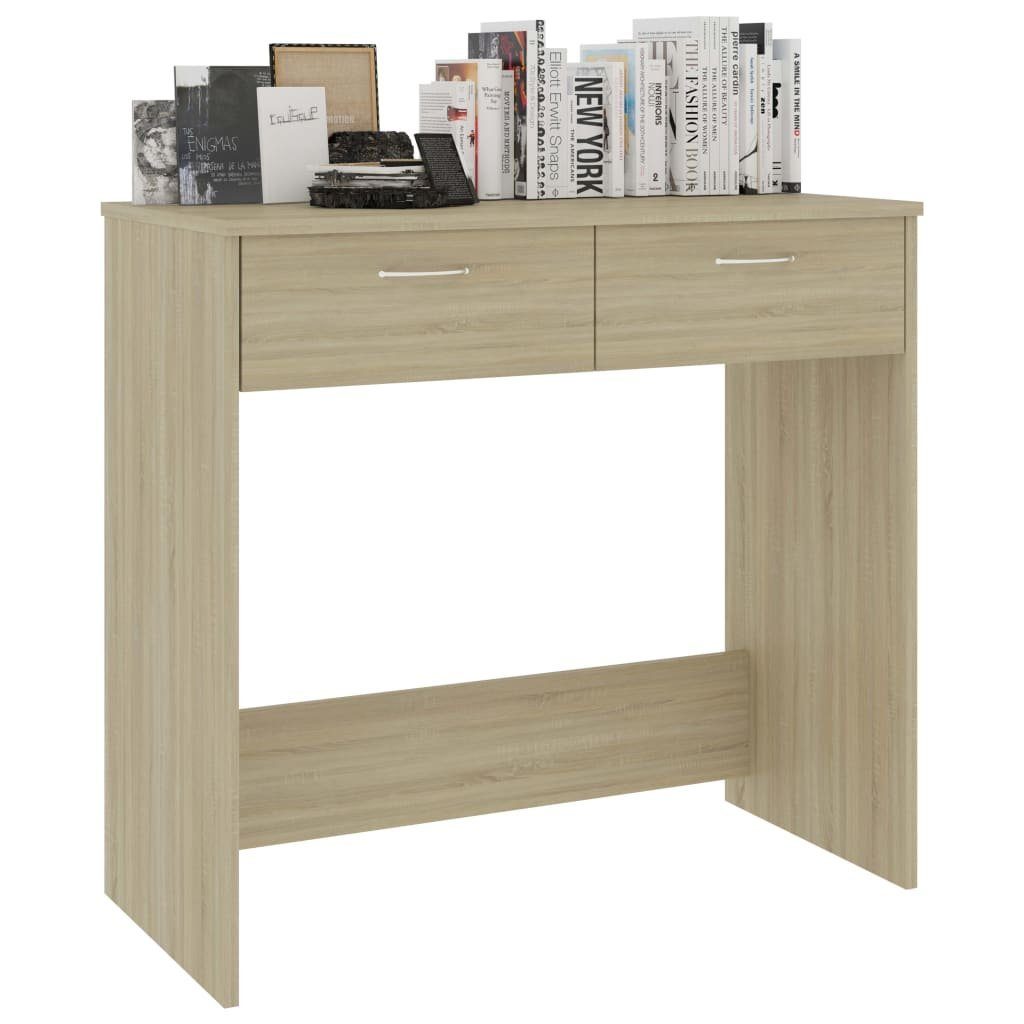 Schreibtisch Holzwerkstoff Eiche Schreibtisch | vidaXL Sonoma Sonoma Eiche Sonoma-Eiche cm 80x40x75