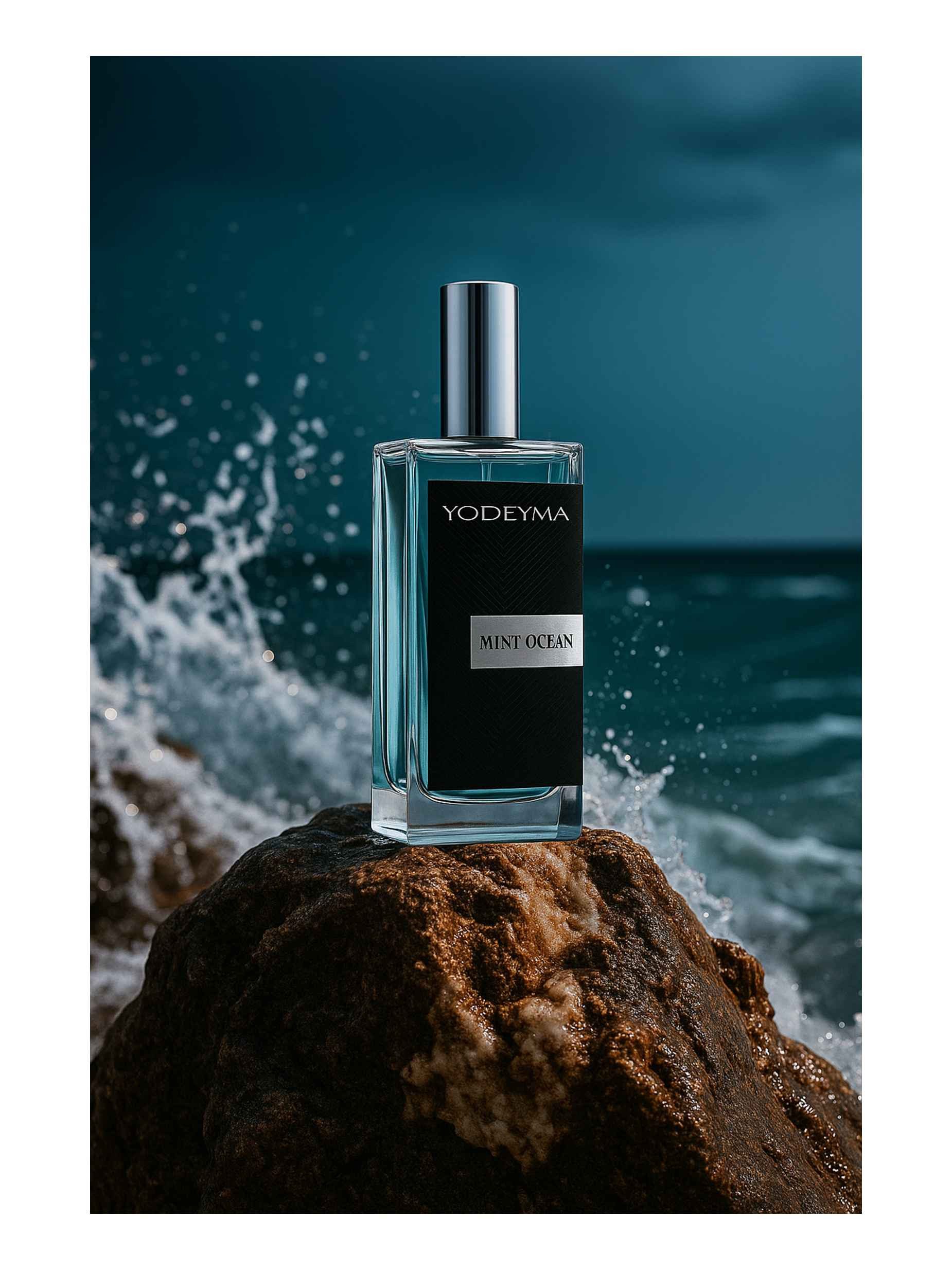YODEYMA Eau de Parfum Mint Ocean Herrenparfum 50 ml – Zitrisch-aromatischer moderner Herrend, reichhaltig