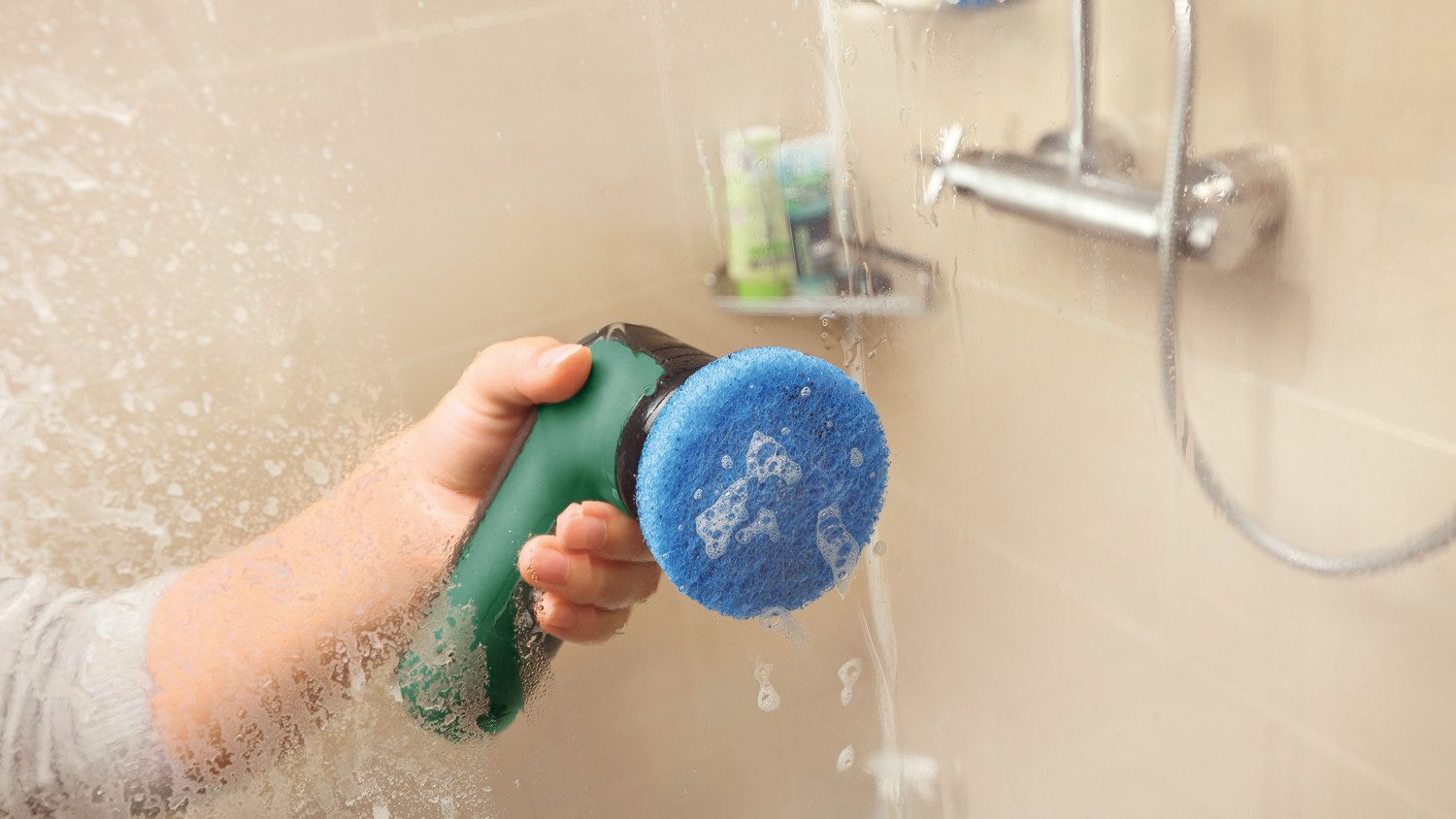 Bosch Home & Garden Akku-Oberflächenbürste UniversalBrush Set, mit verschiedenem Zubehör und Aufbewahrungstasche – Bild 5 von 5