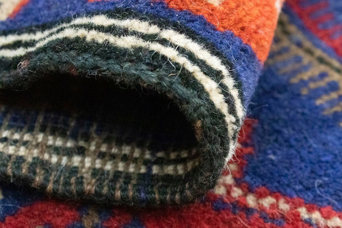 Wollteppich »Belutsch Teppich handgeknüpft mehrfarbig«, morgenland, rechteckig, Höhe 13 mm, handgeknüpft-kaufen