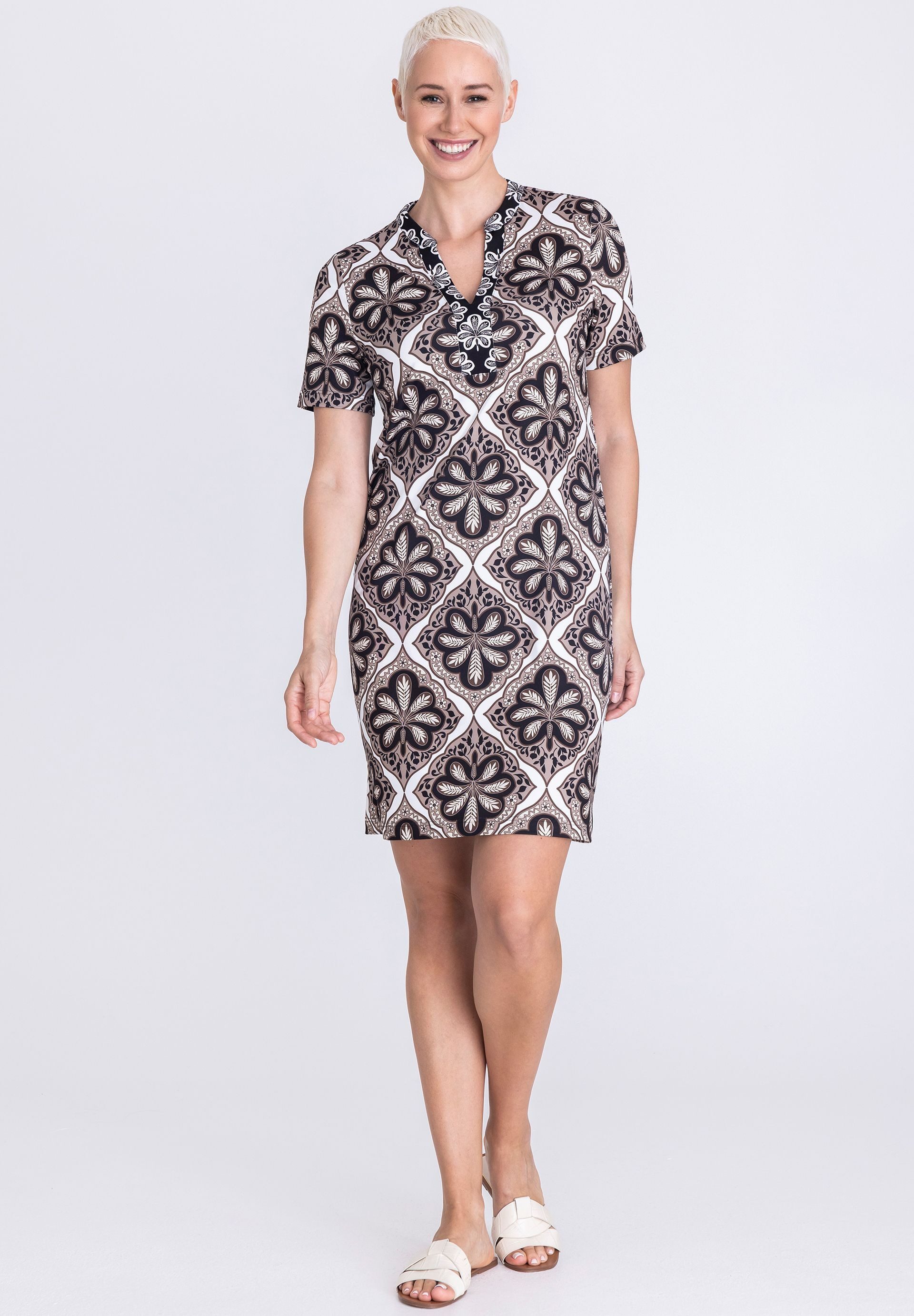 TUZZI Midikleid mit grafischem Print