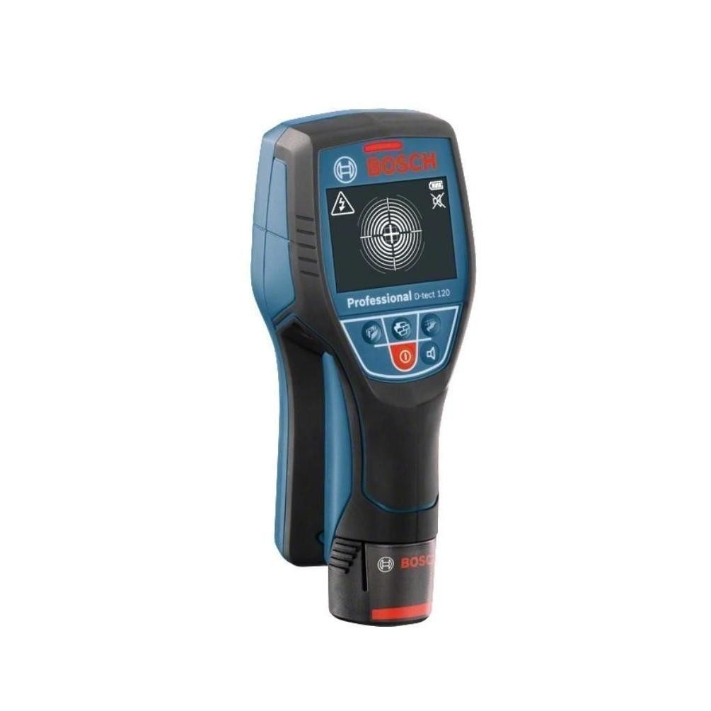 BOSCH Leitungsortungsgerät Wallscanner D-tect 120 Professional Ortungsgerät, findet Metalle und stromführende Leitungen