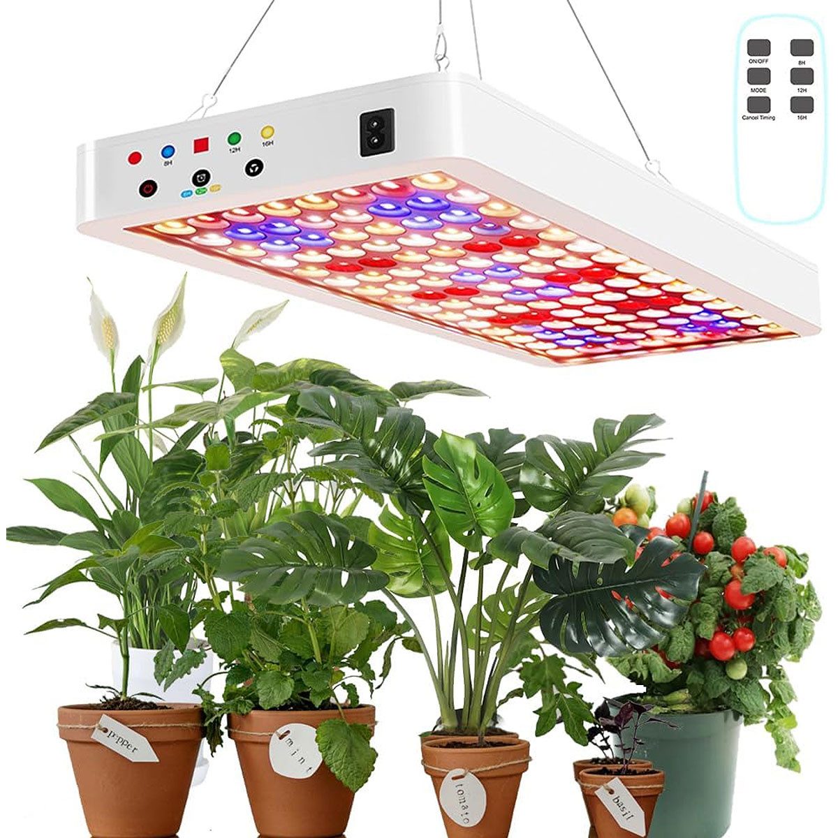 DOPWii Pflanzenlampe LED Pflanzenlampe,Vollspektrum Pflanzenlicht mit günstig online kaufen