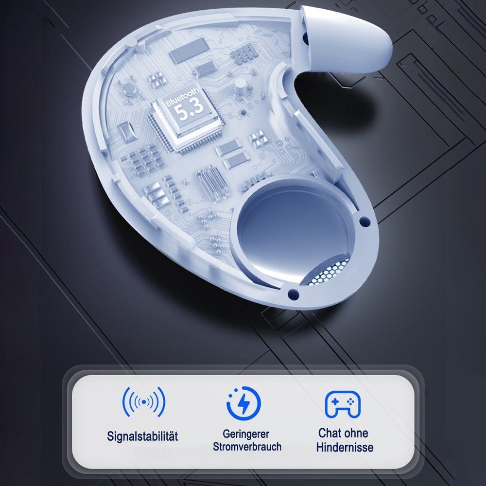 Bluetooth-Kopfhörer Schlaf AUKUU unsichtbar, Bluetooth, Kopfhörer kabellos, Mikro-Ohr?rer,