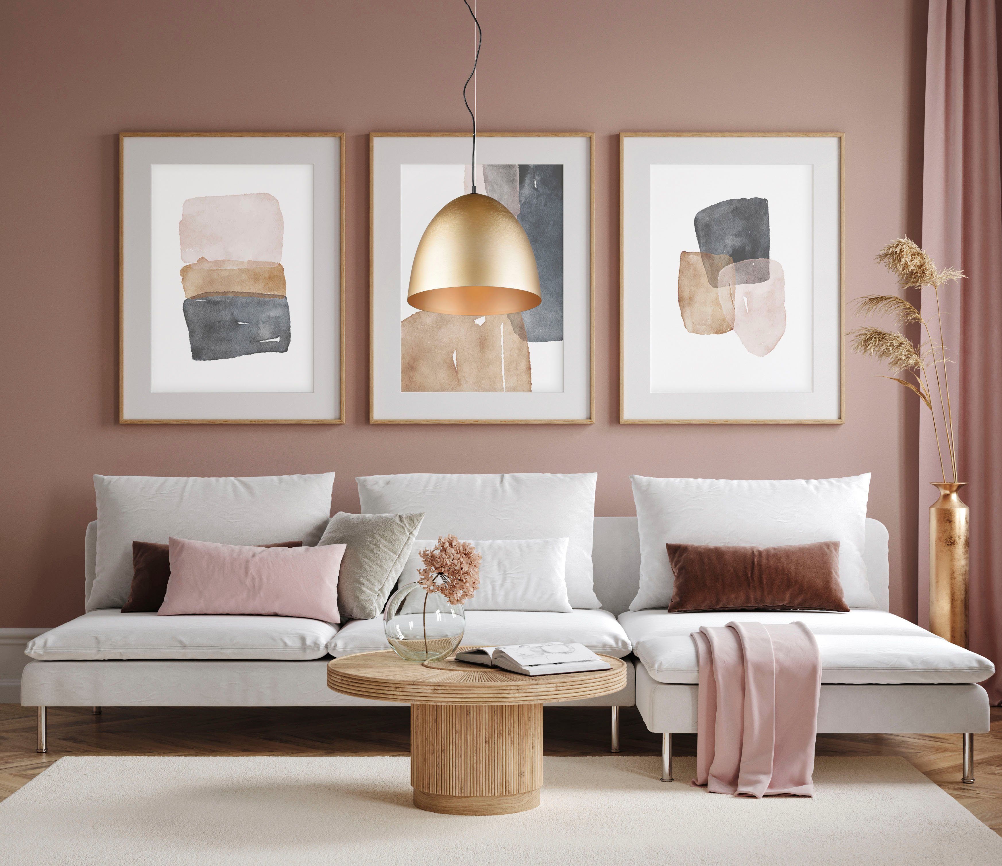 Reality Leuchten Pendelleuchte Tilda, ohne Leuchtmittel, günstig online kaufen