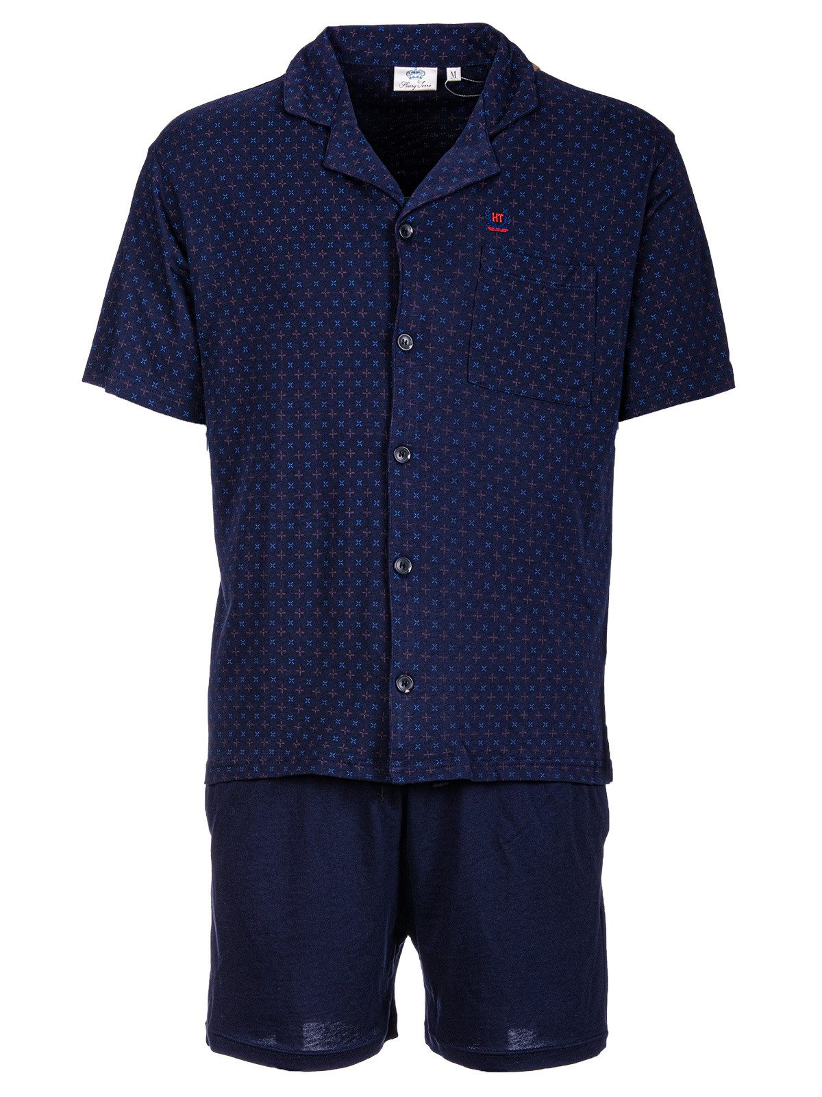 Henry Terre Shorty Pyjama Set Kurz - Karl Kreuz