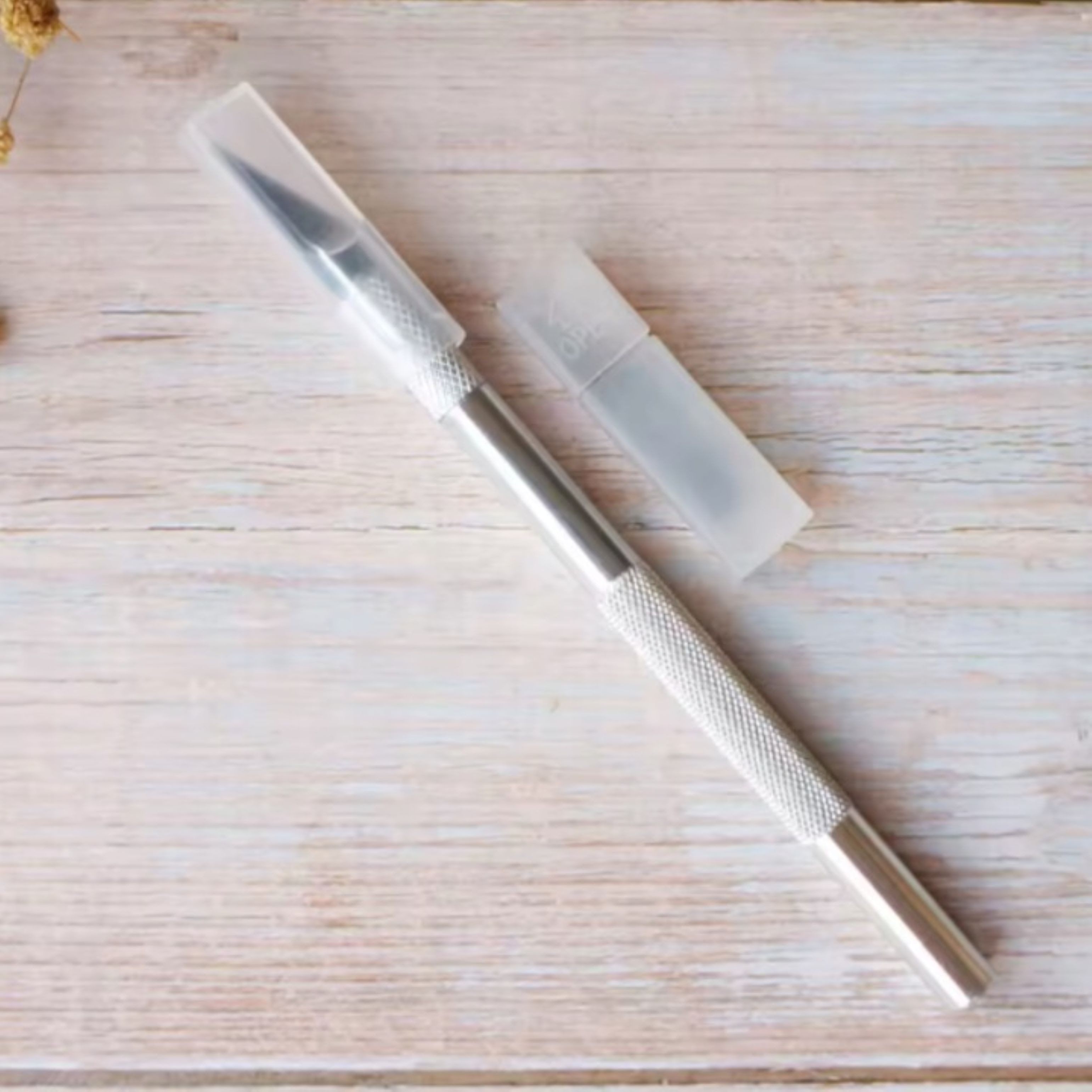 Festivalartikel Messerklinge Modellbau Skalpell Set Präzisionsmesser + 9 Klingen Edelstahl (1-St) – Bild 2 von 4