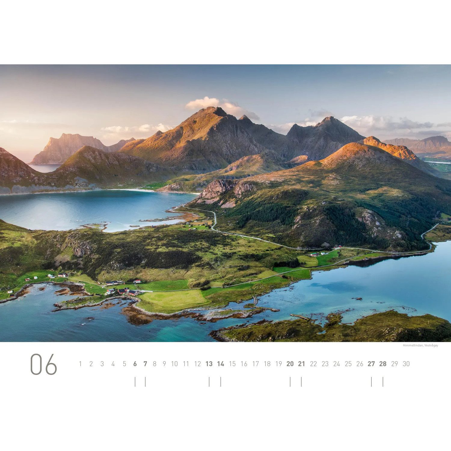 WALTER Wandkalender Norwegen Exklusivkalender 2026