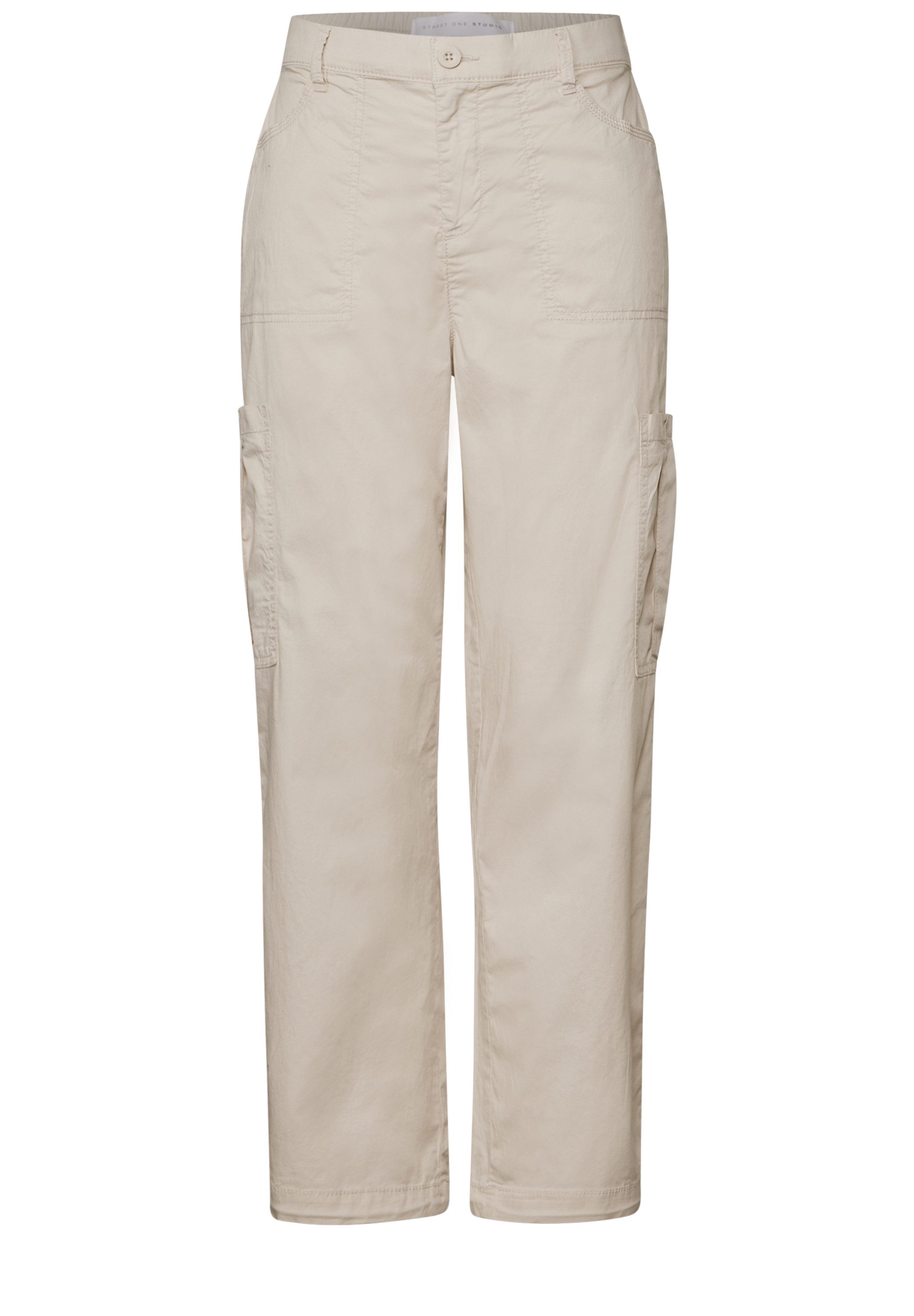 STREET ONE STUDIO Paperbag-Hose, High Waist günstig online kaufen