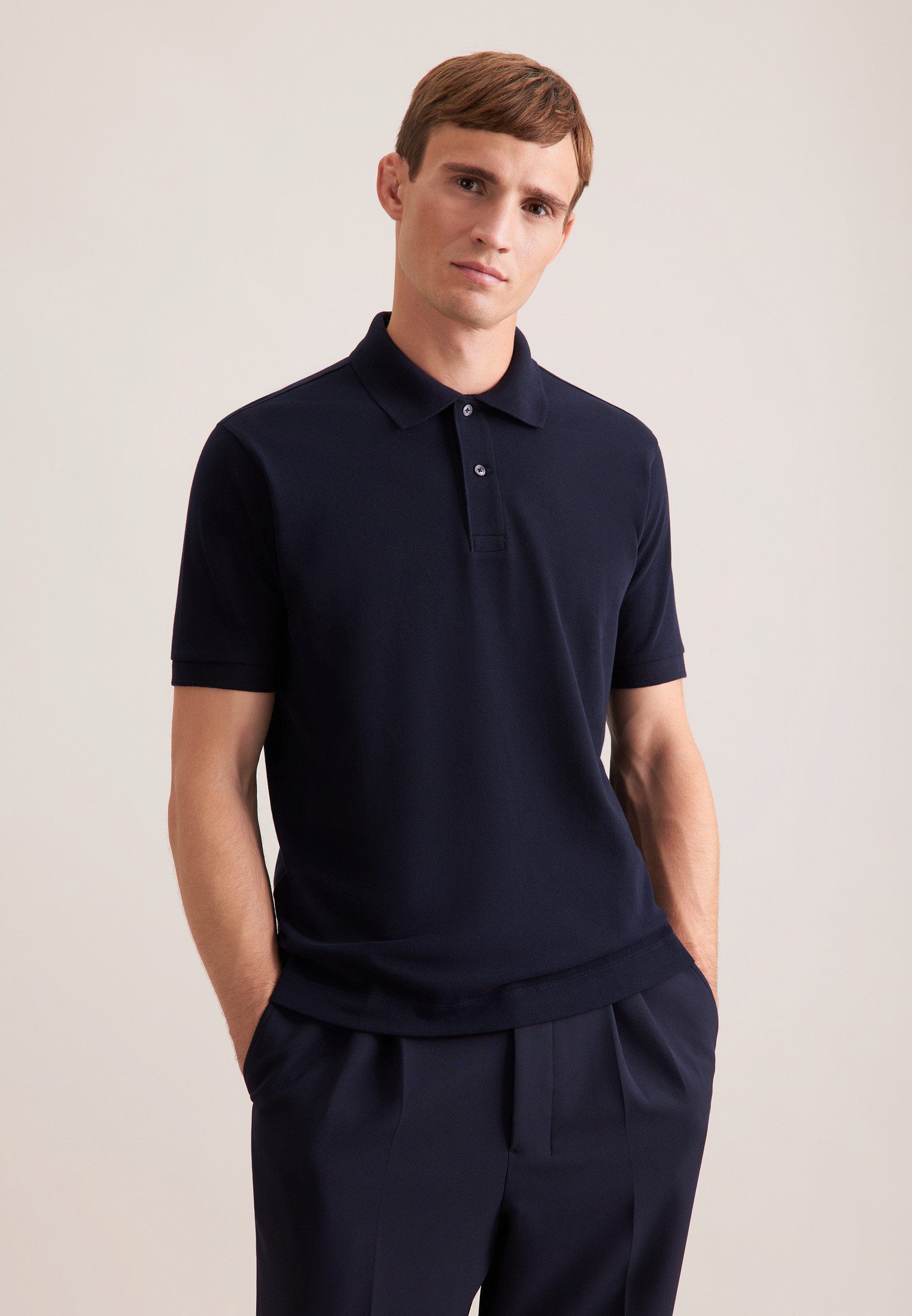 seidensticker Poloshirt Polo Uni