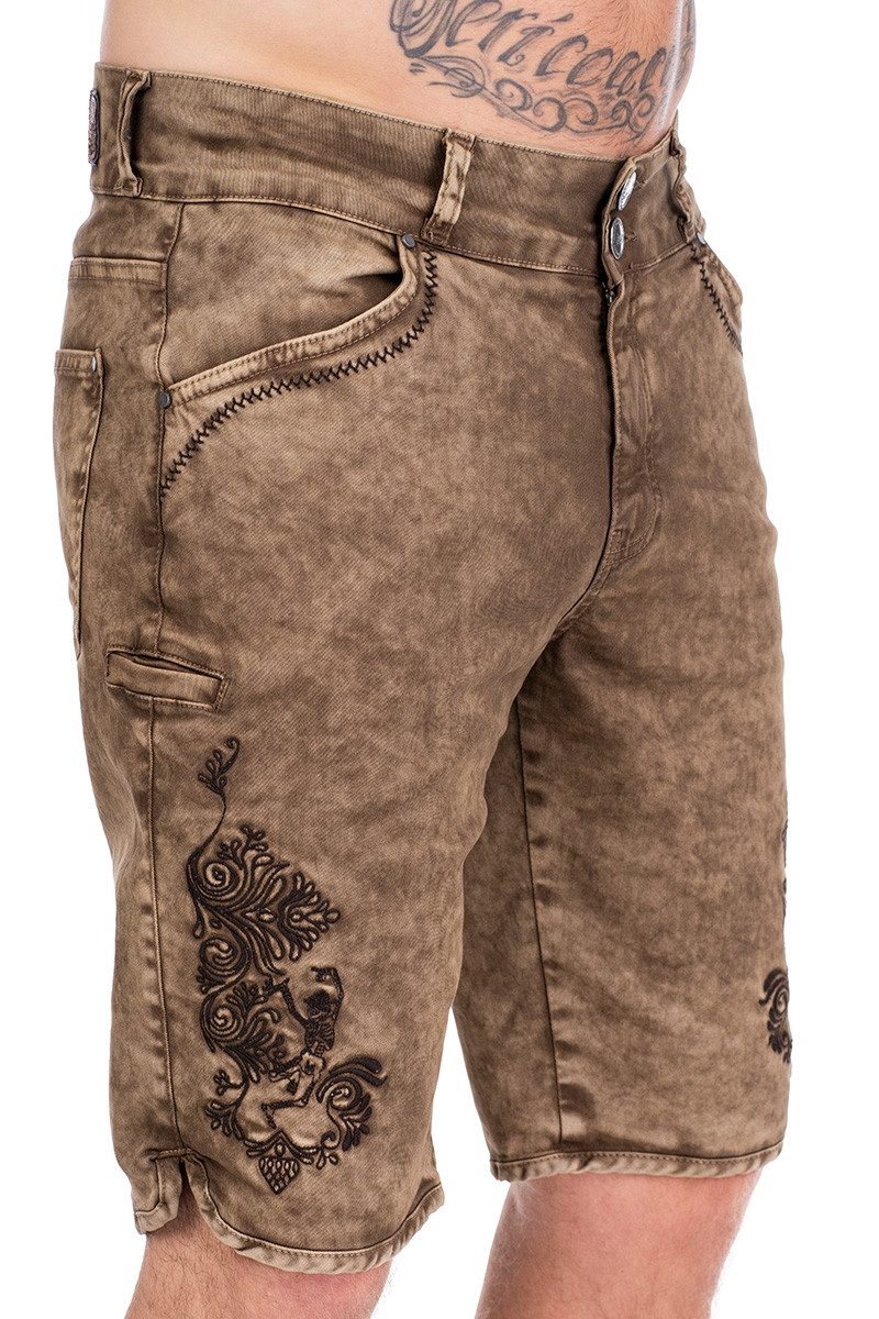 Hangowear Trachtenjeans Trachtenjeans Herren - HANNES - schlamm