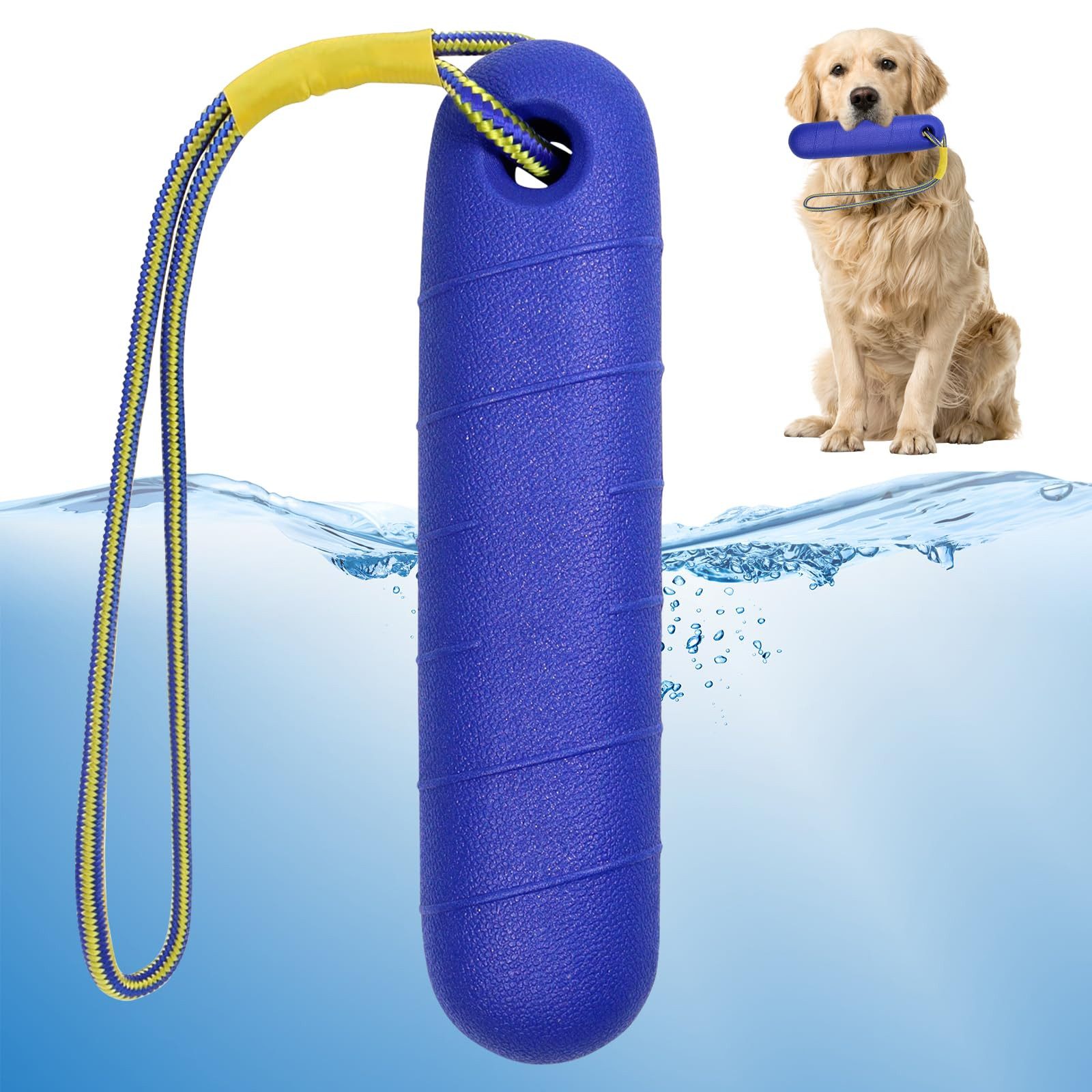 Tier-Beschäftigungsspielzeug Wasserspielzeug Hund, 22CM Schwimmspielzeug Hunde