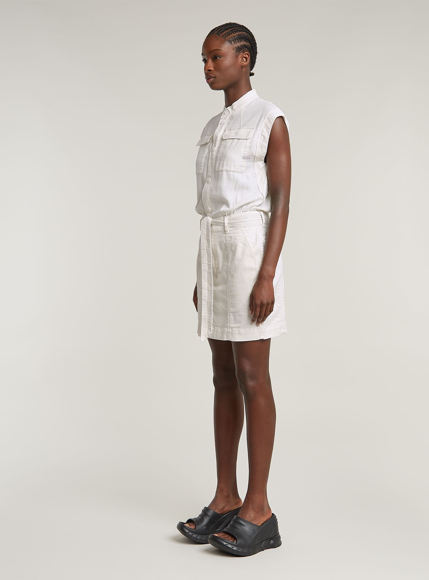 G-STAR Bodykleid Cap Sleeve Pocket Dress