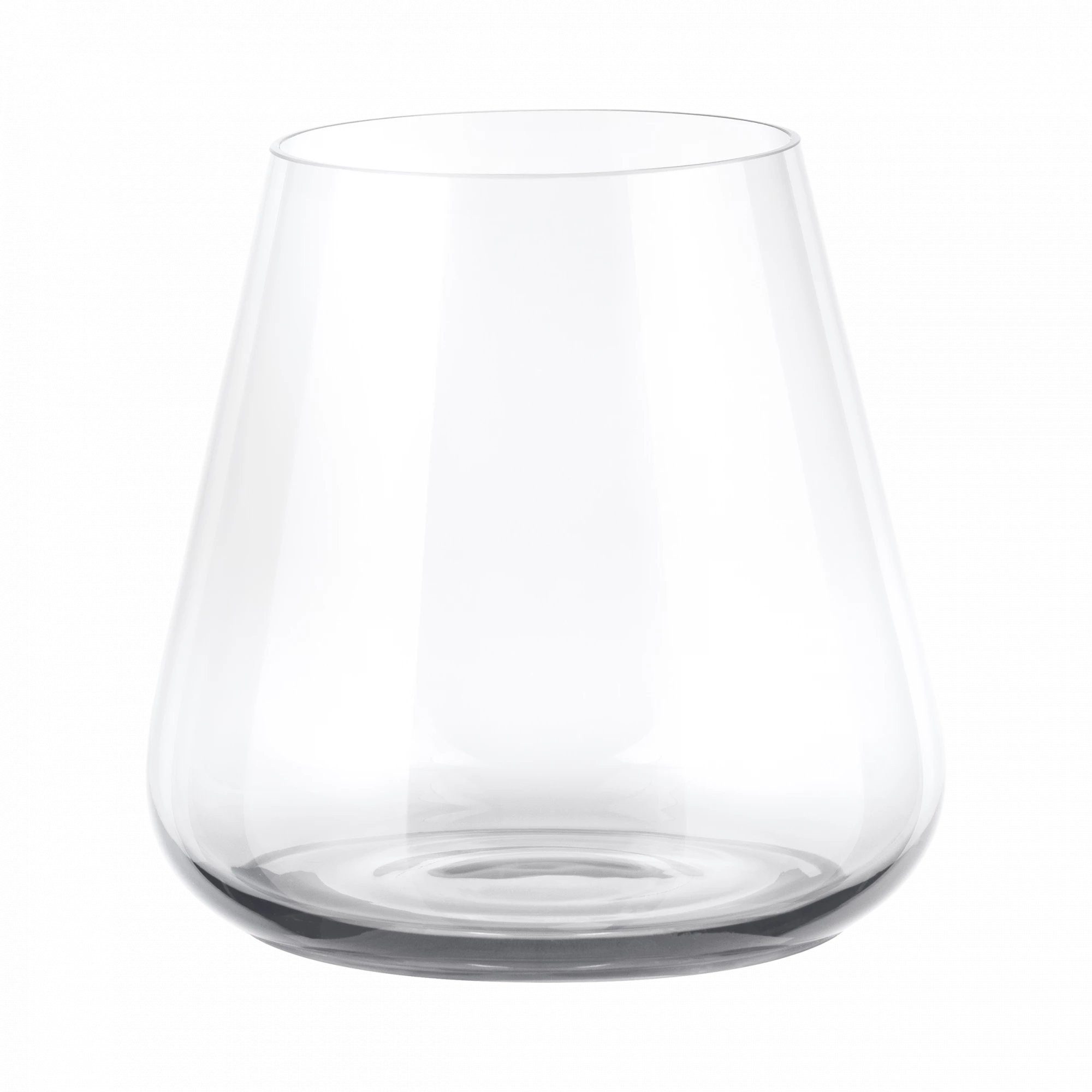blomus Glas -BELO- Designer-Trinkgläser im 4er-Set aus mundgeblasenem Glas, Glas, 280 ml, mundgeblasen, Geschliffener Rand, Spülmaschinengeeignet