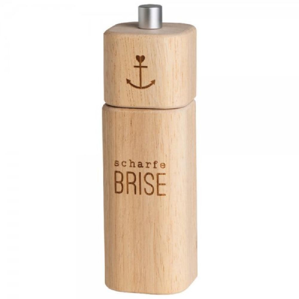 Räder Gewürzmühle Design Pfeffermühle Meer als Worte Scharfe Brise