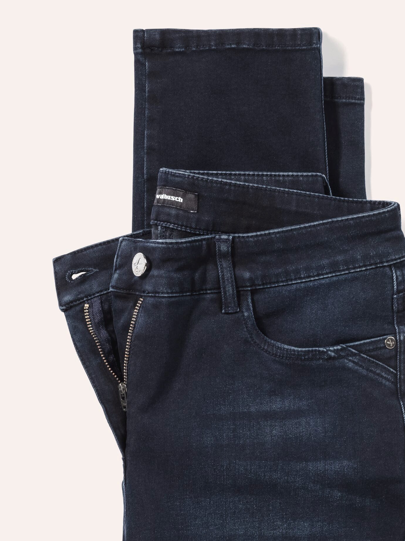 Walbusch Regular-fit-Jeans Damen Stretch-Jeans High Waist Five-Pocket Regular Fit, atmungsaktiv – Bild 4 von 5