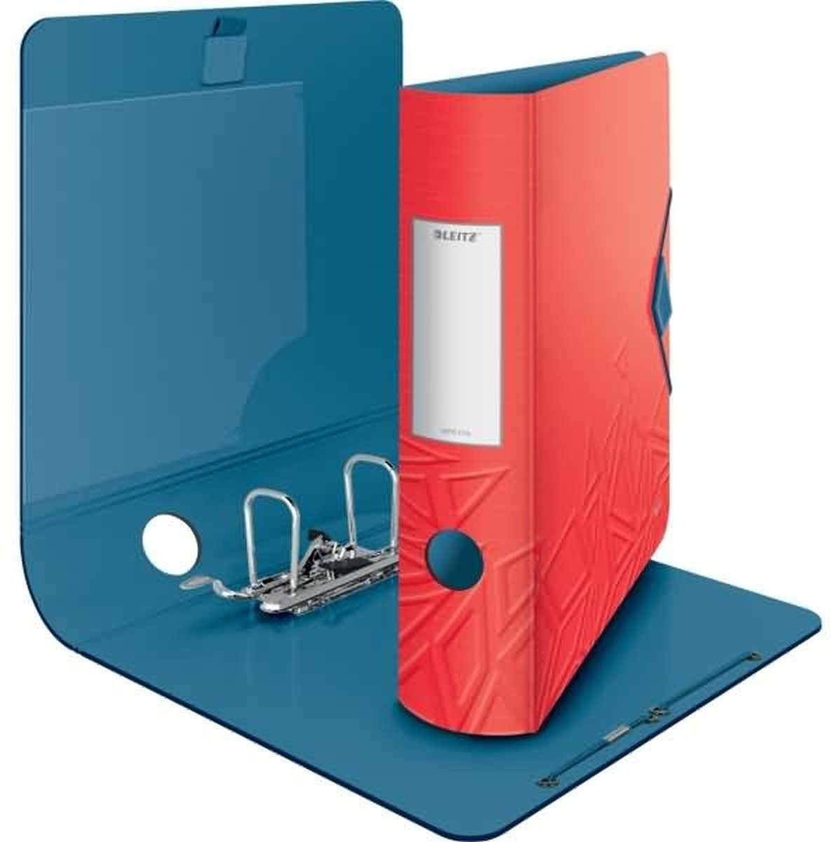 LEITZ Aktenordner Ordner Active Urban Chic PP A4 82mm rot
