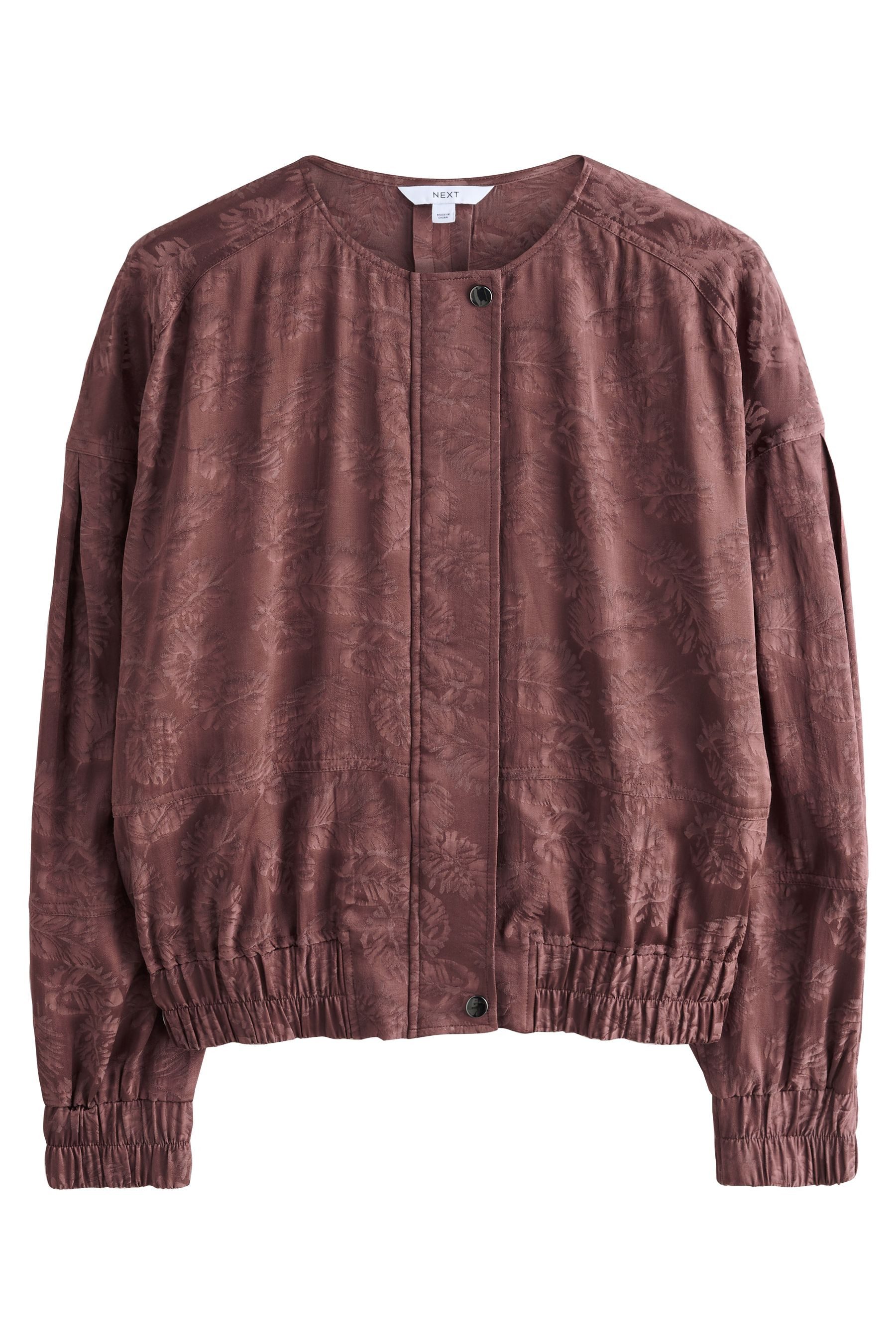 Next Bomberjacke Leichte Jacquard-Bomberjacke mit Print (1-St) günstig online kaufen