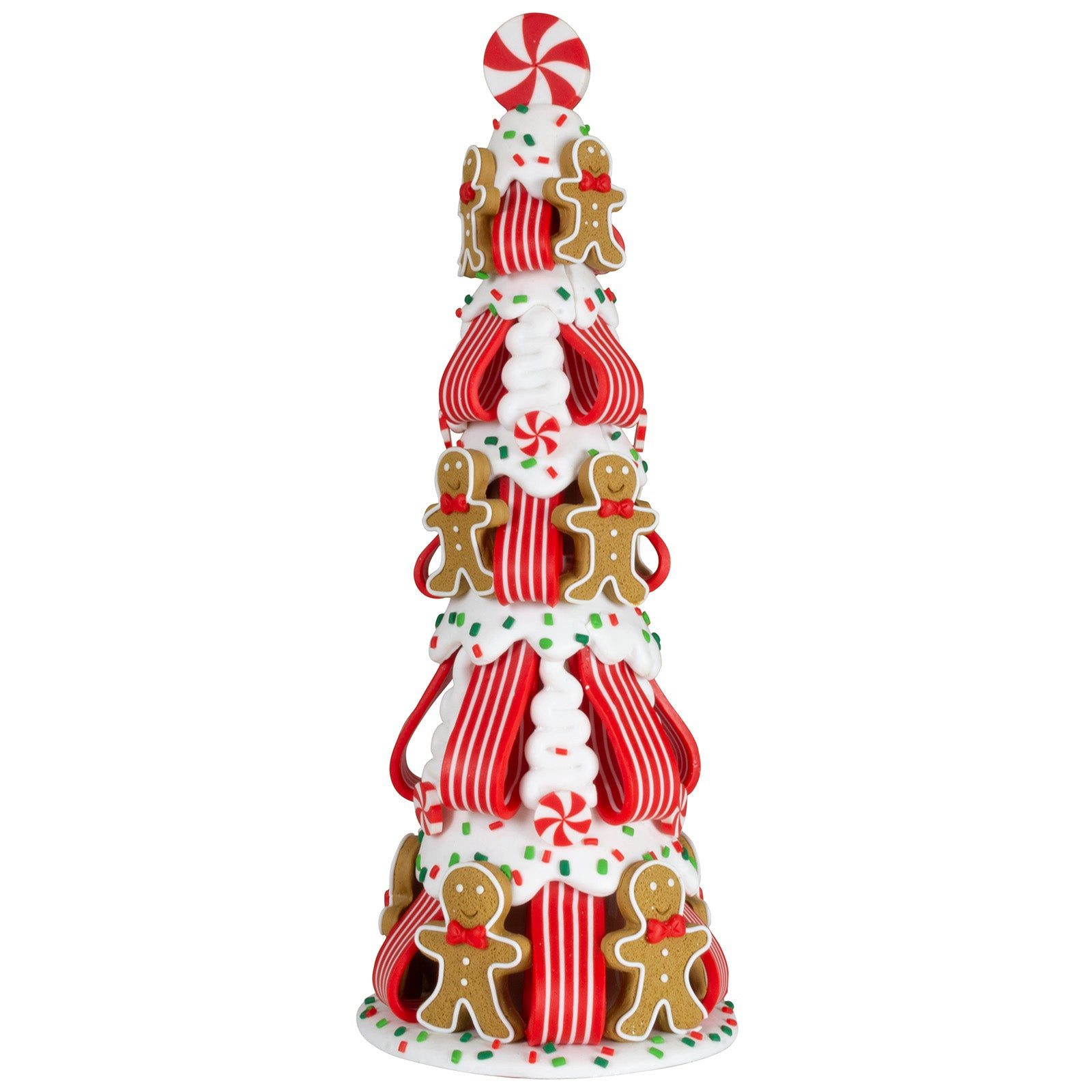 Christmas Paradise Dekoobjekt Weihnachten Lebkuchen-Baum 30 cm (Weihnachtsbaum, 1 St., Weihnachtsdeko), bunt, mit Lebkuchenfiguren