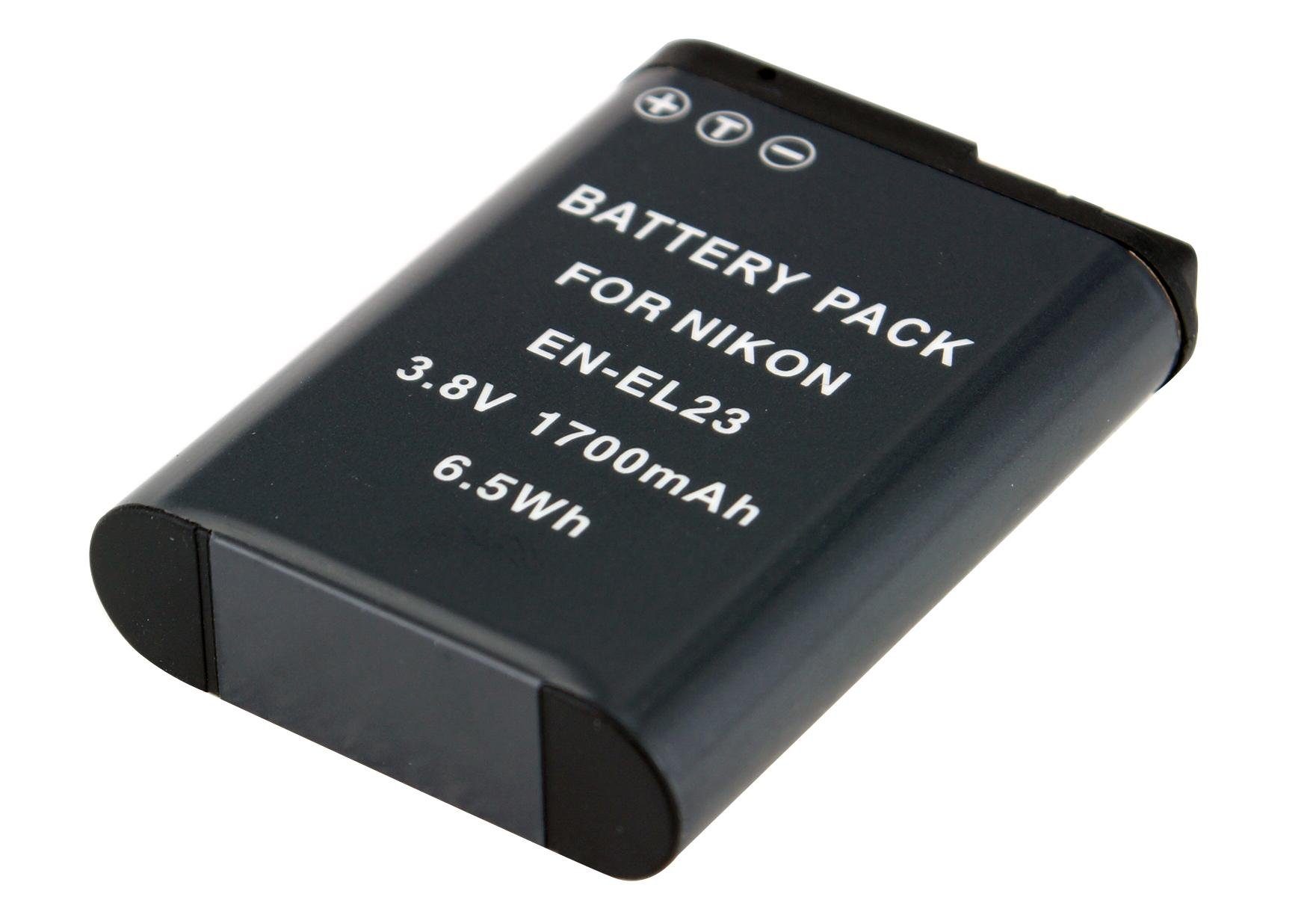 PowerSmart DNK034.383 Kamera-Akku Ersatz für NIKON EN-EL23 ENEL23 NIKON Coolpix P600 Lithium-ion (Li-ion) 1700 mAh (3,8 V)