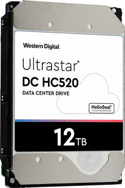 Western Digital Ultrastar DC HC520, 4Kn Format, ISE HDD-Festplatte (12 TB) 3,5", Bulk