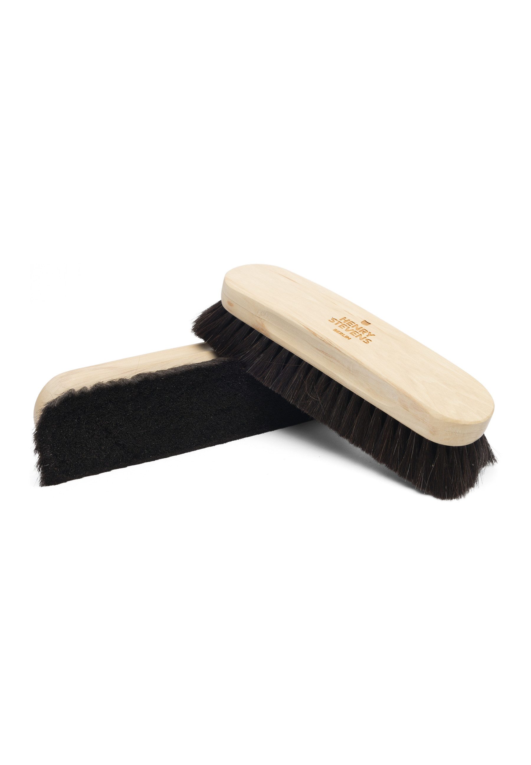 Henry Stevens Reinigungsbürste Yakhaarbürste-Dunkel, Schuhe, (Packung, Schuhbürste)