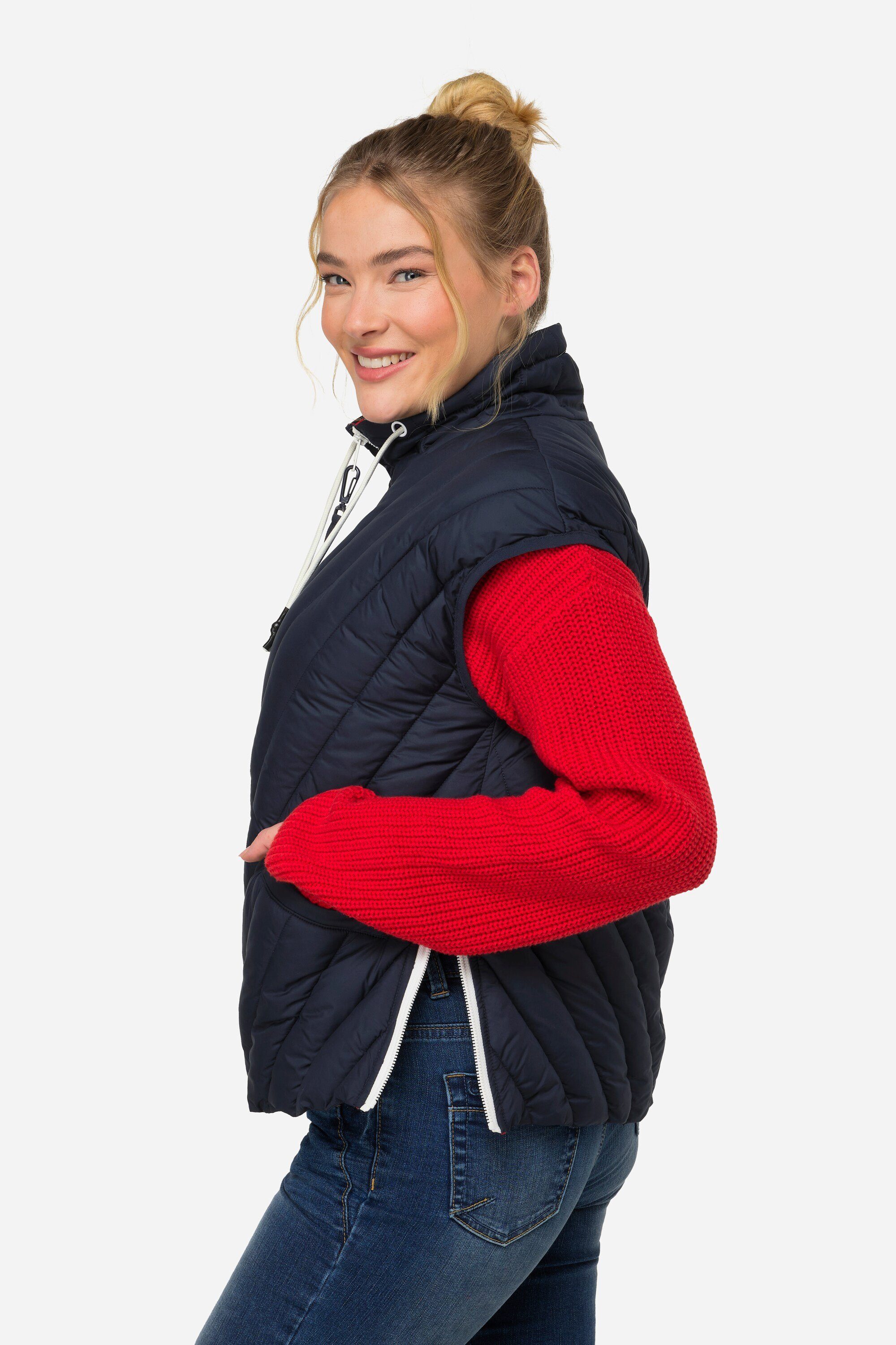 Laurasøn Steppweste Steppweste Stehkragen Mix & Match