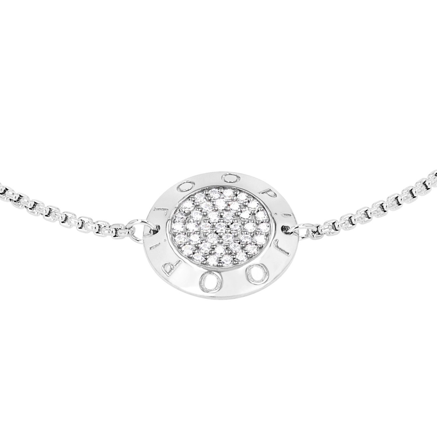 JOOP! Armband Kreis, mit Zirkonia (synth)