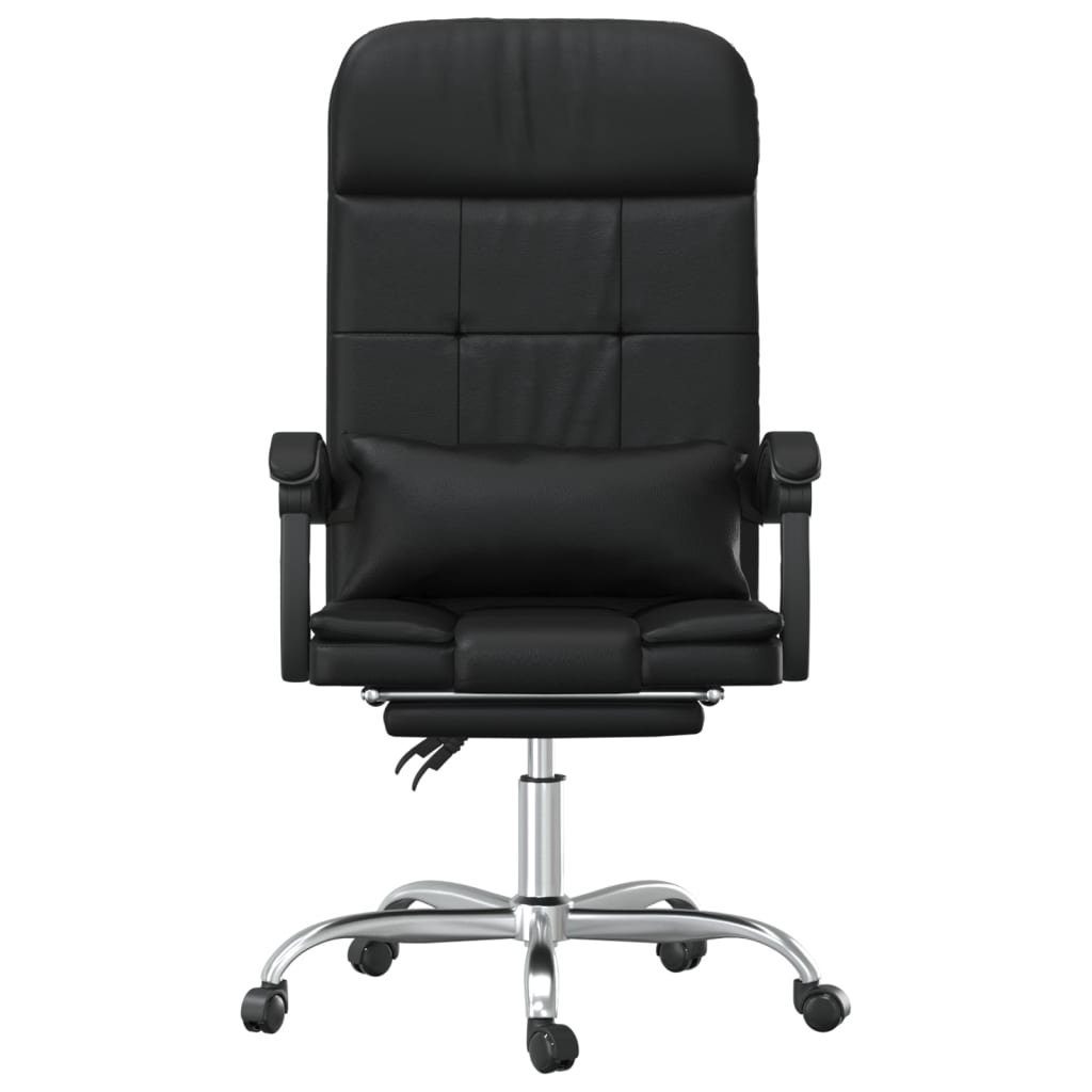vidaXL Bürostuhl Bürostuhl mit Massagefunktion Schwarz Kunstleder (1 St)
