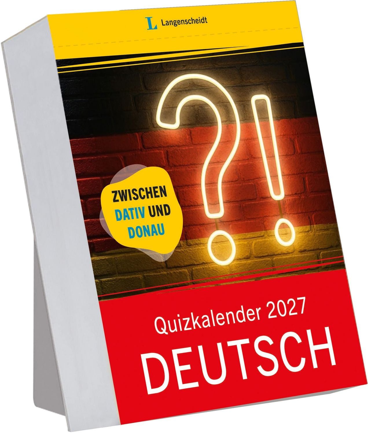 Langenscheidt Tischkalender Langenscheidt Quizkalender Deutsch 2027