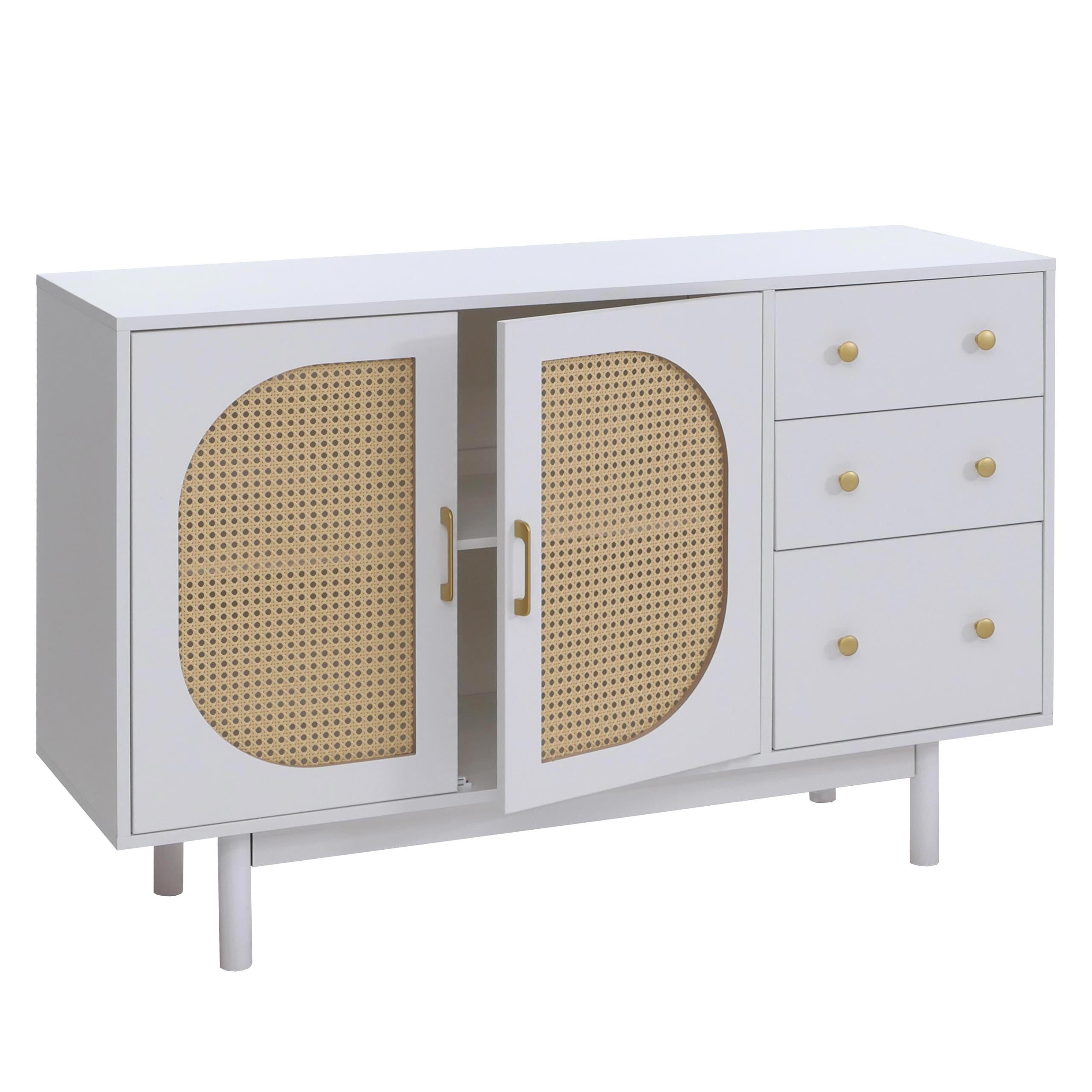 MCW Sideboard MCW-P52, Inklusive Fußbodenschoner für einen sicheren, schonenden Stand