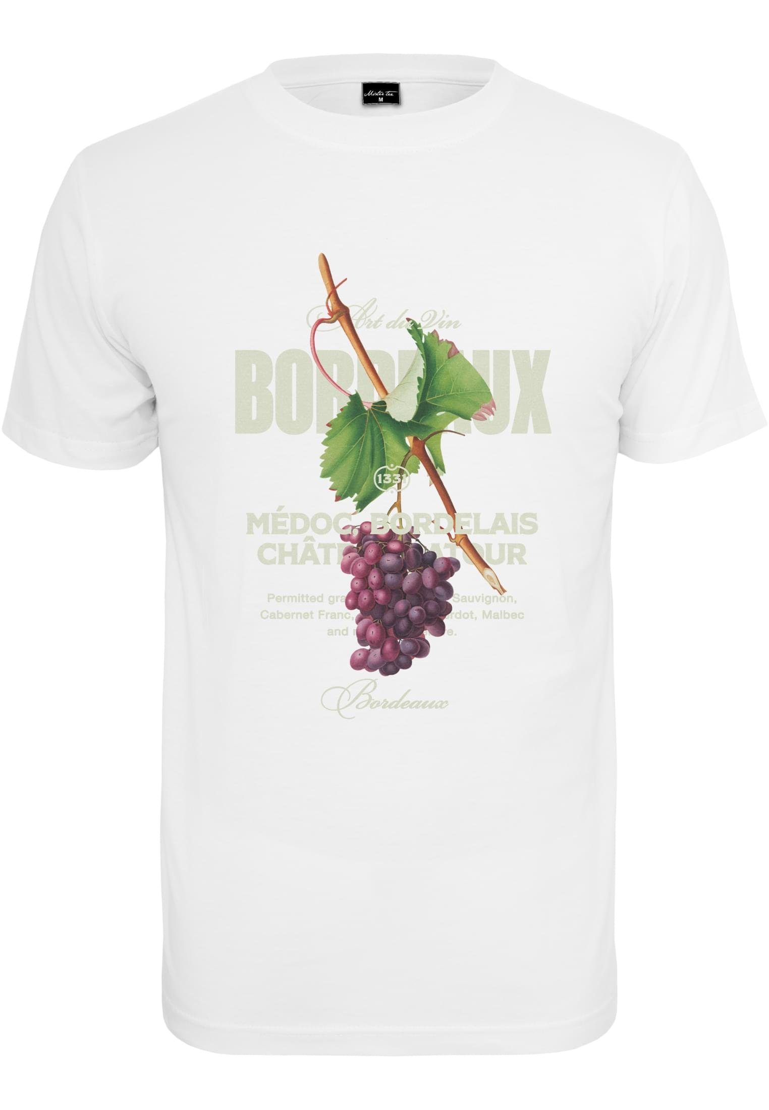 (1-tlg) Bordeaux MisterTee T-Shirt Herren Tee