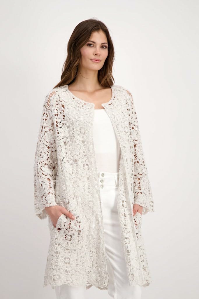 Monari Strickjacke Pullover & Strickjacke für Damen (1-tlg)