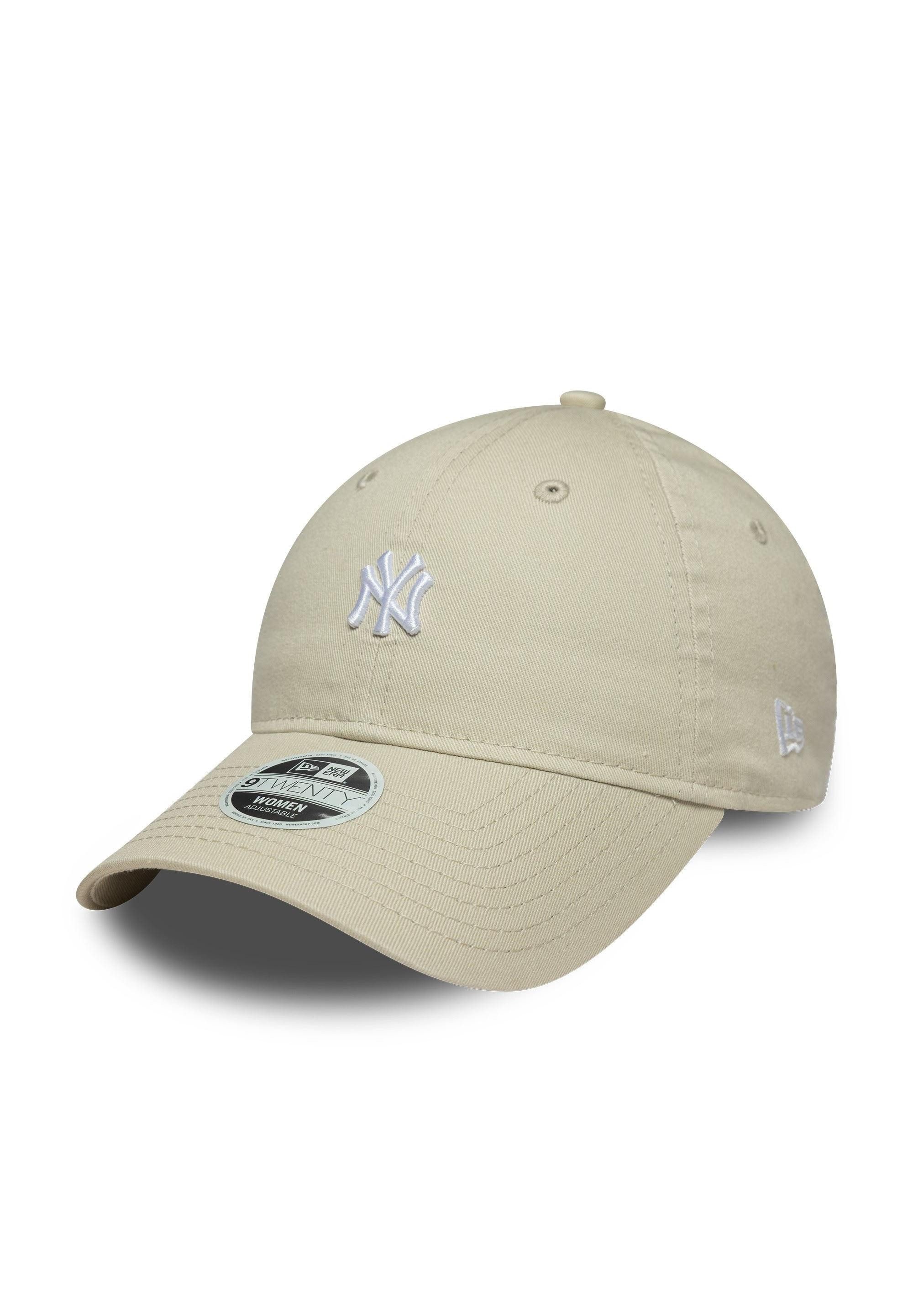 Baseball Cap New York Yankees New Era MLB Washed Mini 9Twenty Women Cap Beige