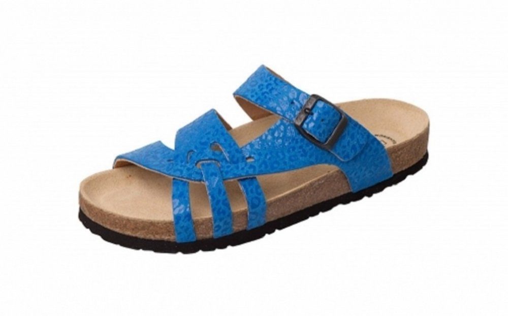 Zoccoli Da Donna Weeger In Pelle Con Soletta In Sughero Naturale - Comodi, Regolabili, Suola EVA