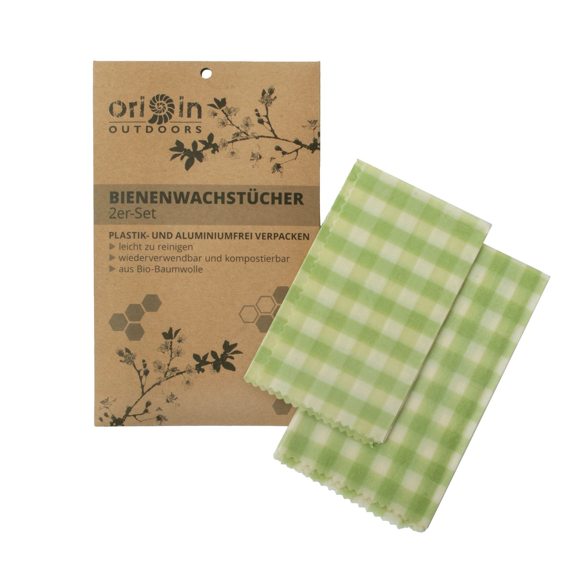 Origin Outdoors Bienenwachstücher Bienenwachstücher – sehr gute Lebensmittel-Folienalternative – Bild 2 von 4