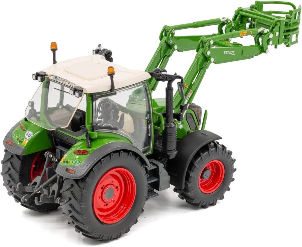 USK Sammlerauto USK, Fendt 313 Vario FL Bale Grapple 1:32, 10642