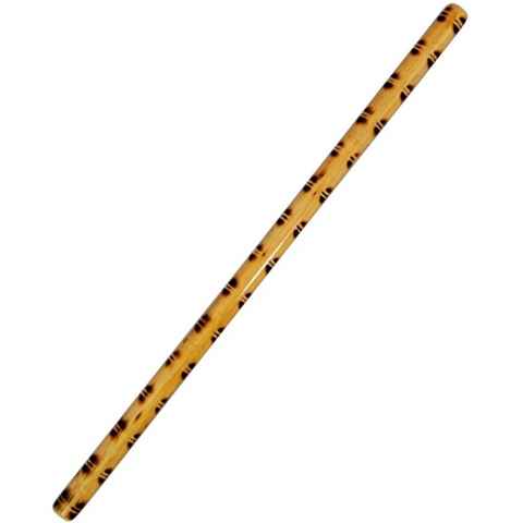 BAY-Sports Holzschwert Escrima Stock 65 cm Tiger Style Langstock Holzstock Arnis Stick Rattan (Naturprodukt, Stück), Geschält, glatt, Rattan, Bambus