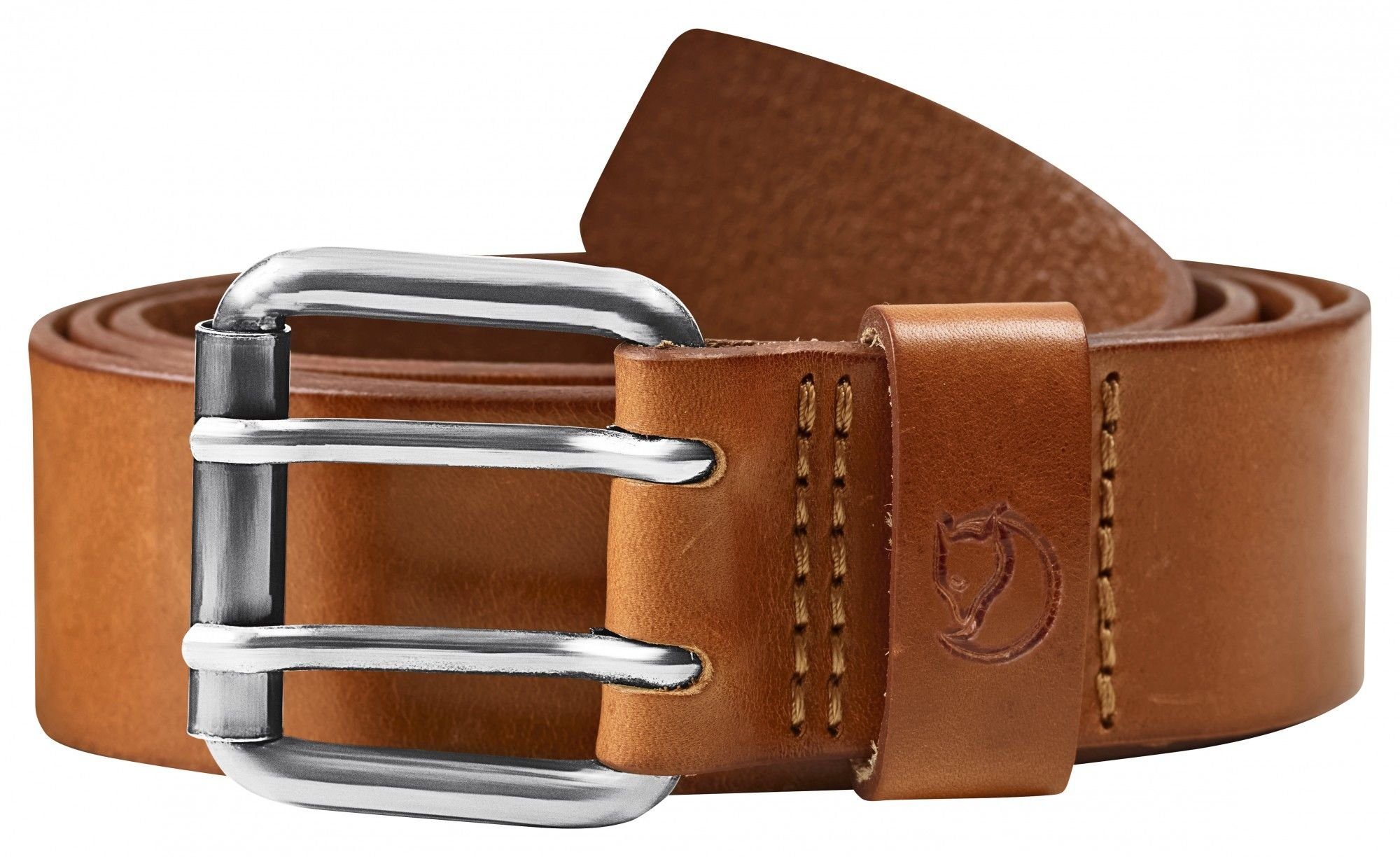 Singi Fjällräven Synthetikgürtel Fjällräven Belt Gürtel Cognac Two-pin Leather