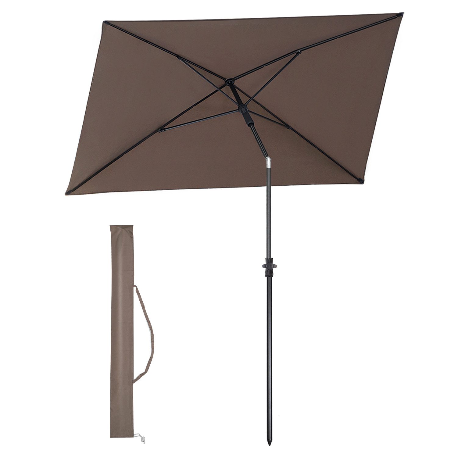 Sekey Sonnenschirm 210 x 140 cm günstig online kaufen