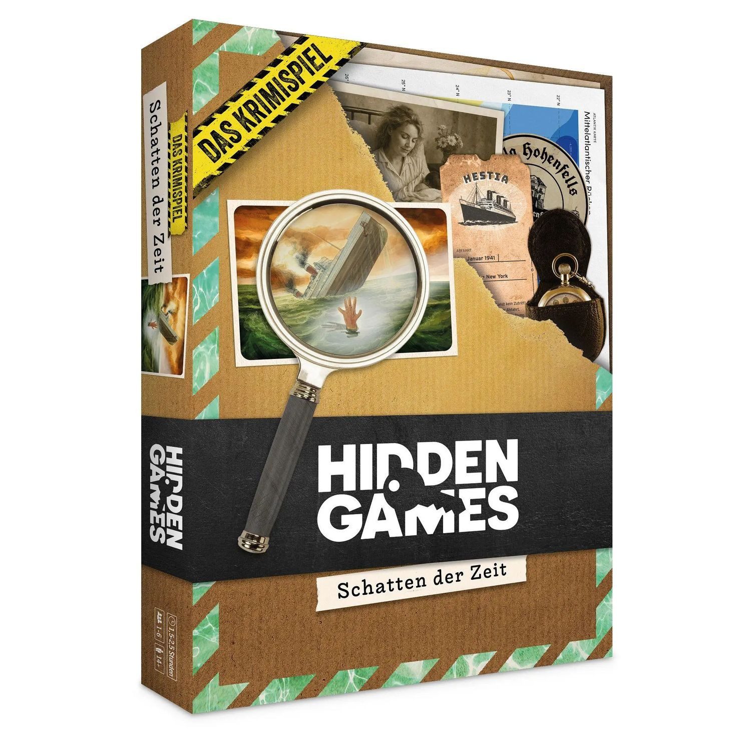 Pegasus Spiele Spiel Hidden Games Tatort: Schatten der Zeit